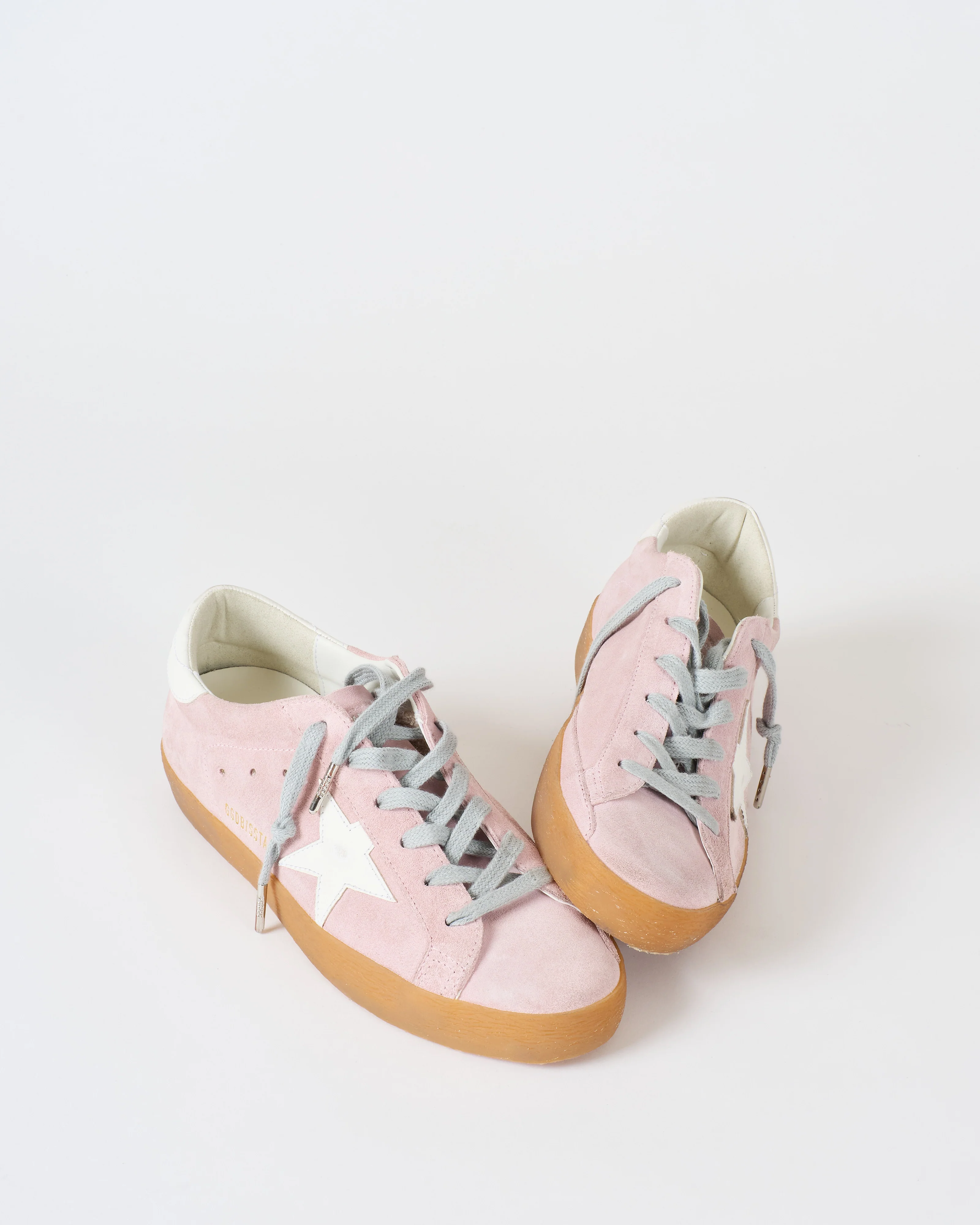 super-star suede upper toe and tongue leather star and heel - Image 5
