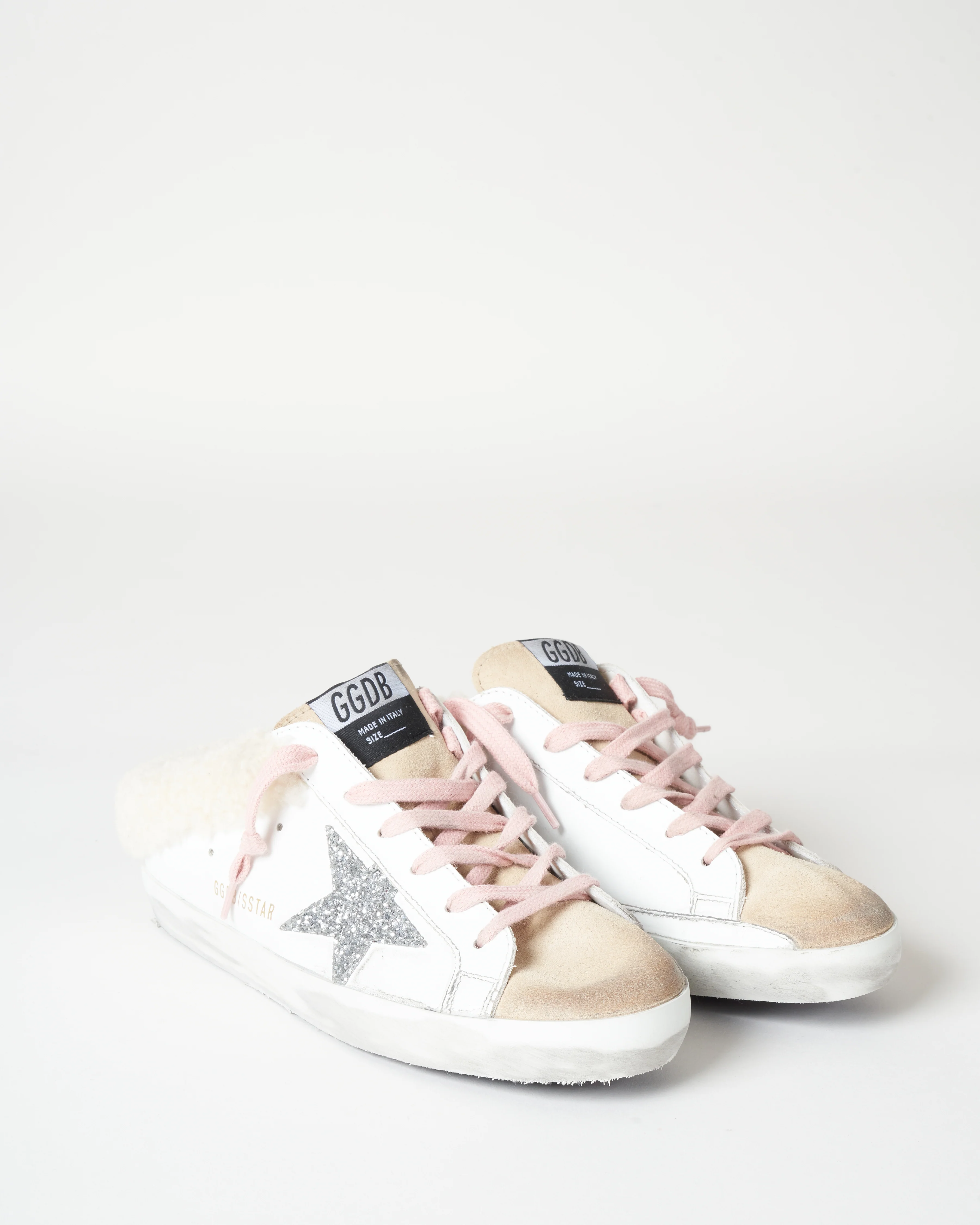 superstar shearling sabot - cappuccino/white - Image 3