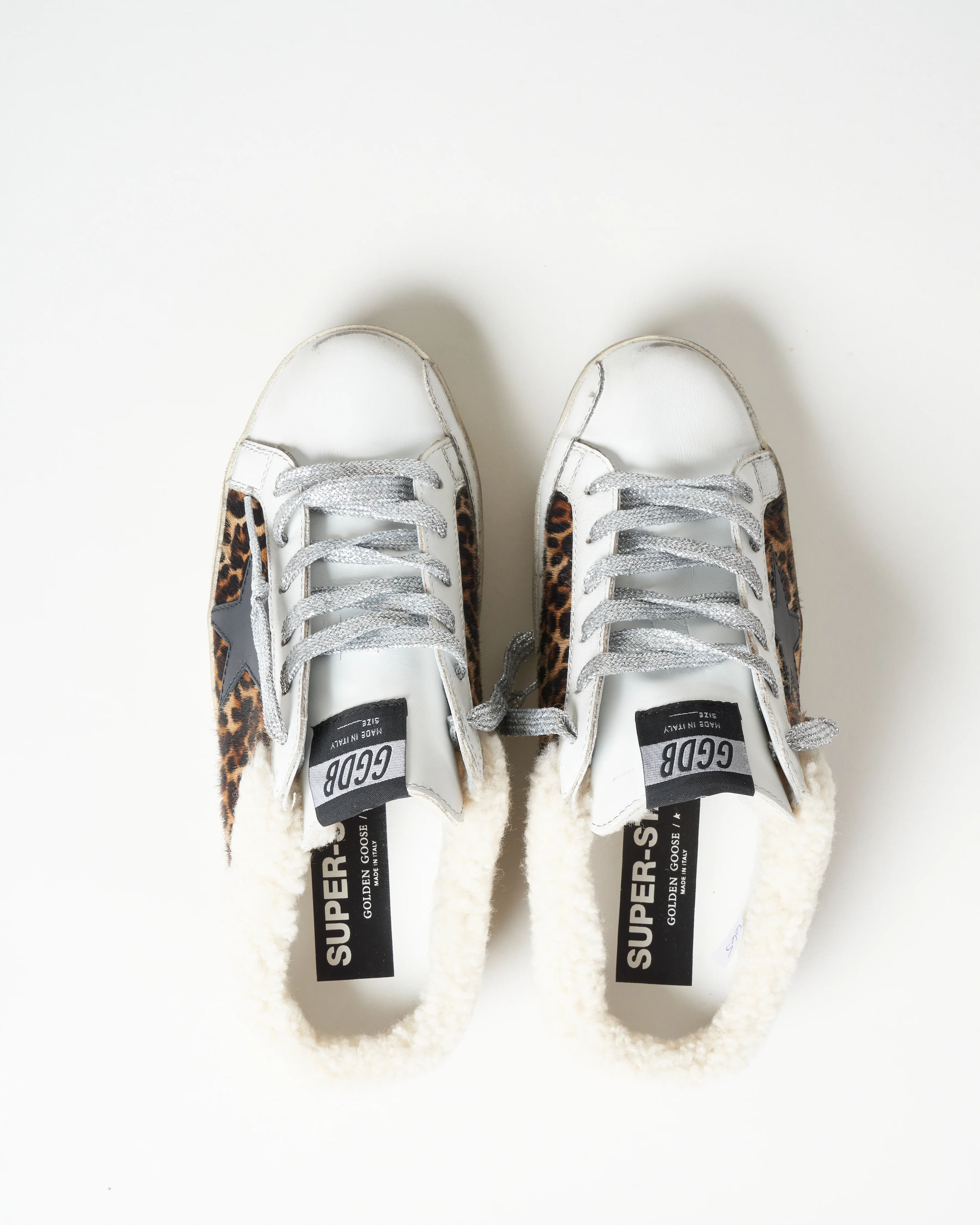 superstar shearling sabot - leo/white shearling - Image 3