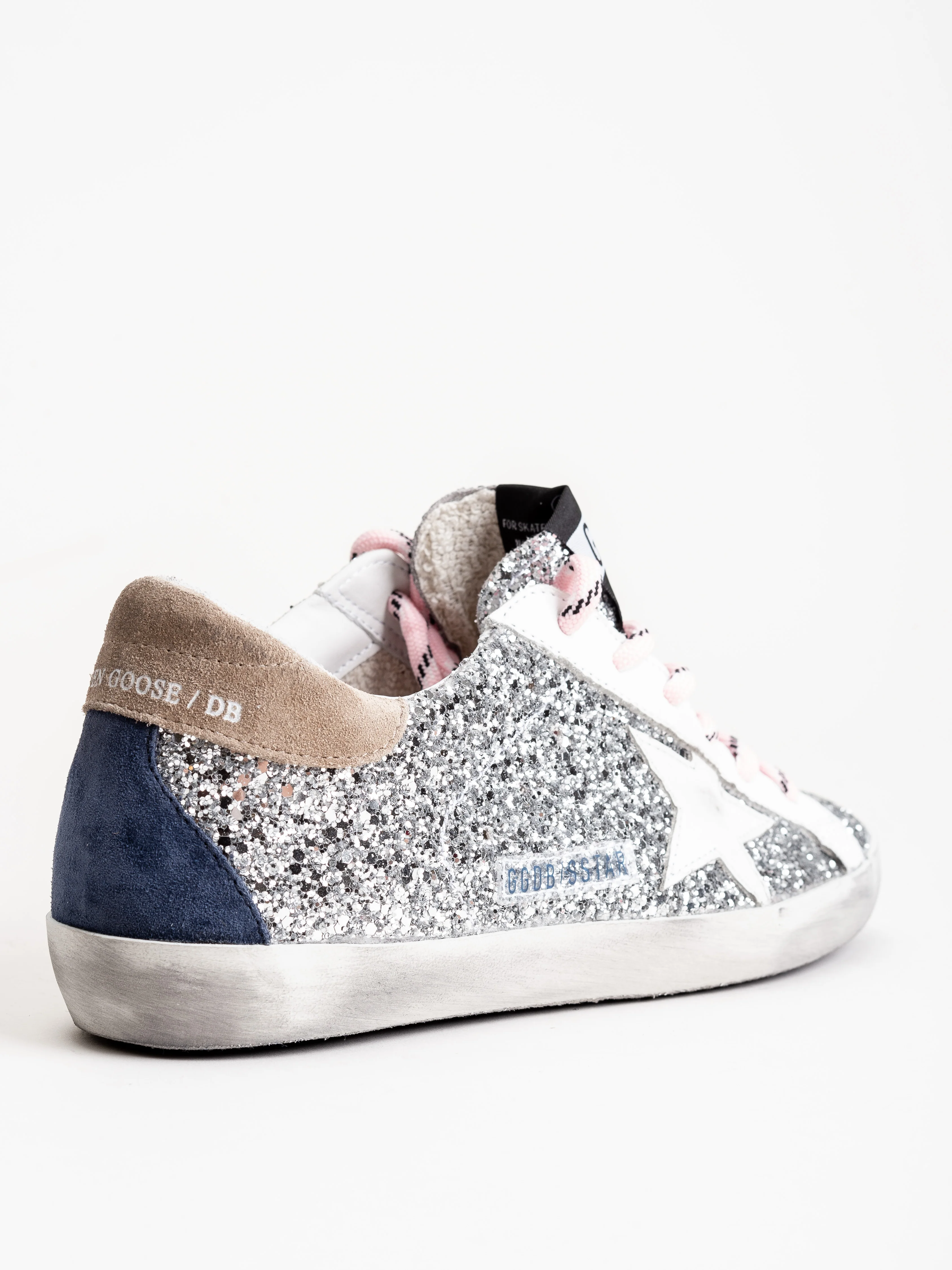 superstar sneaker - silver glitter - Image 3