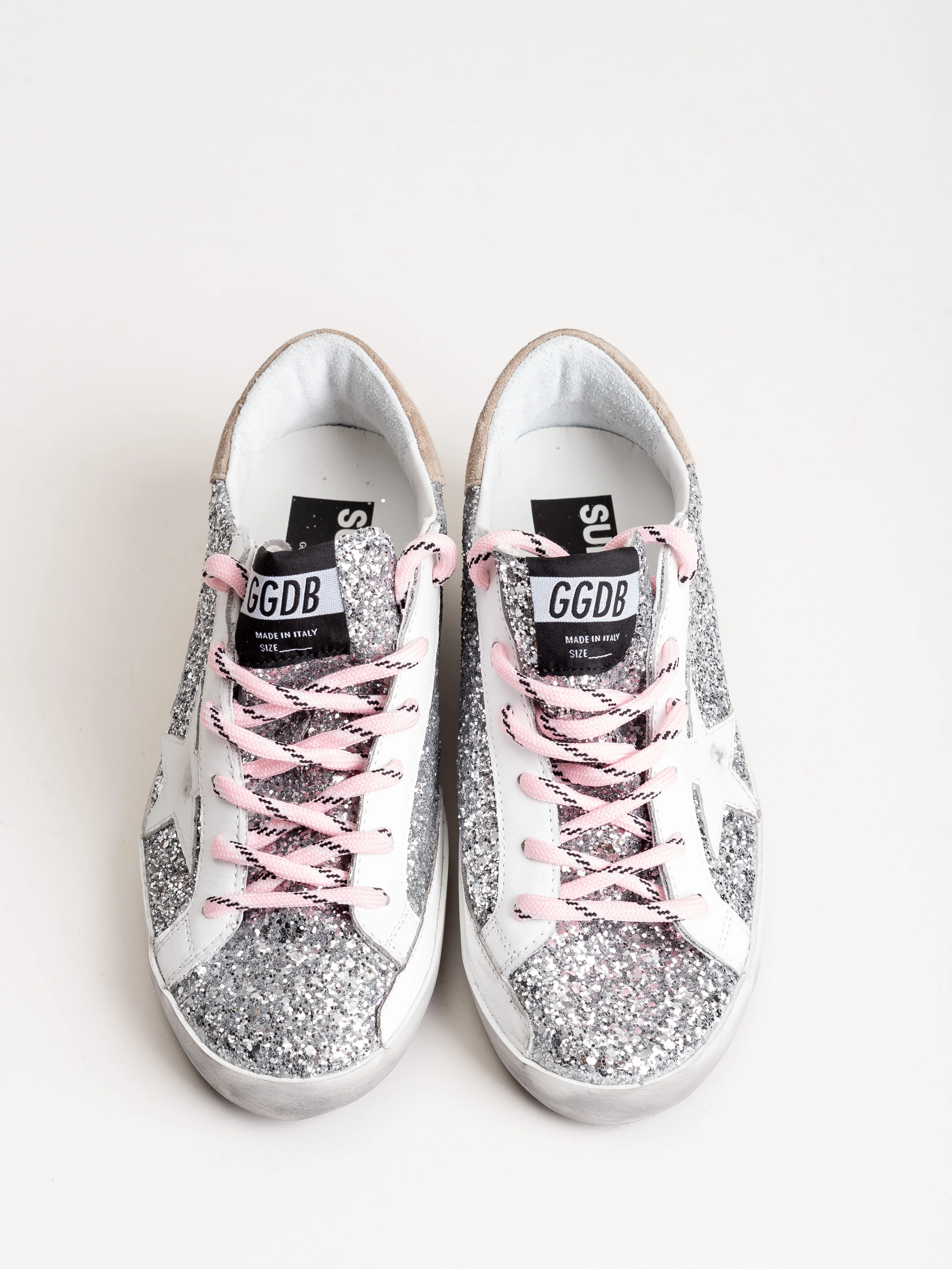 superstar sneaker - silver glitter - Image 4