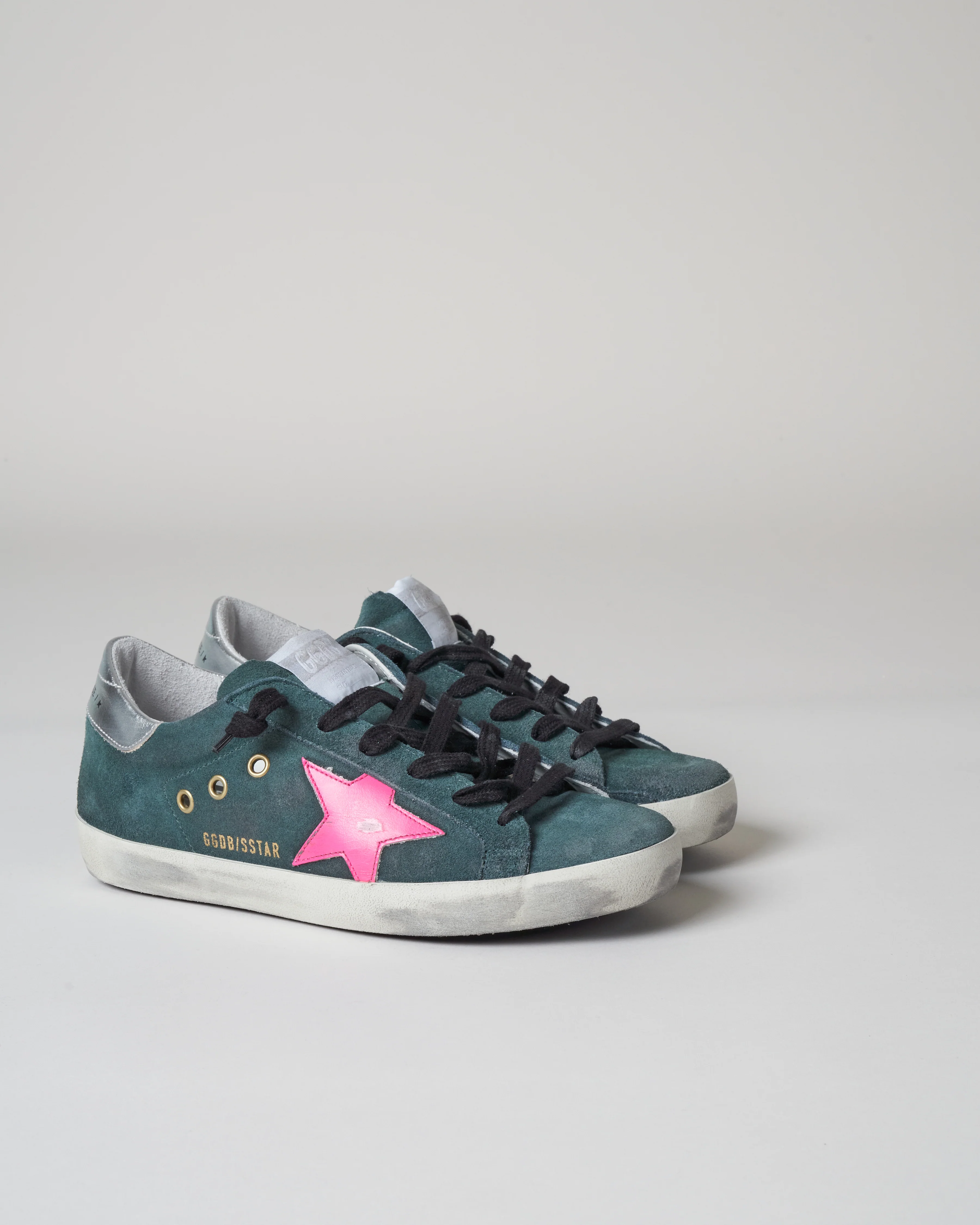 superstar sneaker - petrol/fuchsia fluo/silver - Image 2