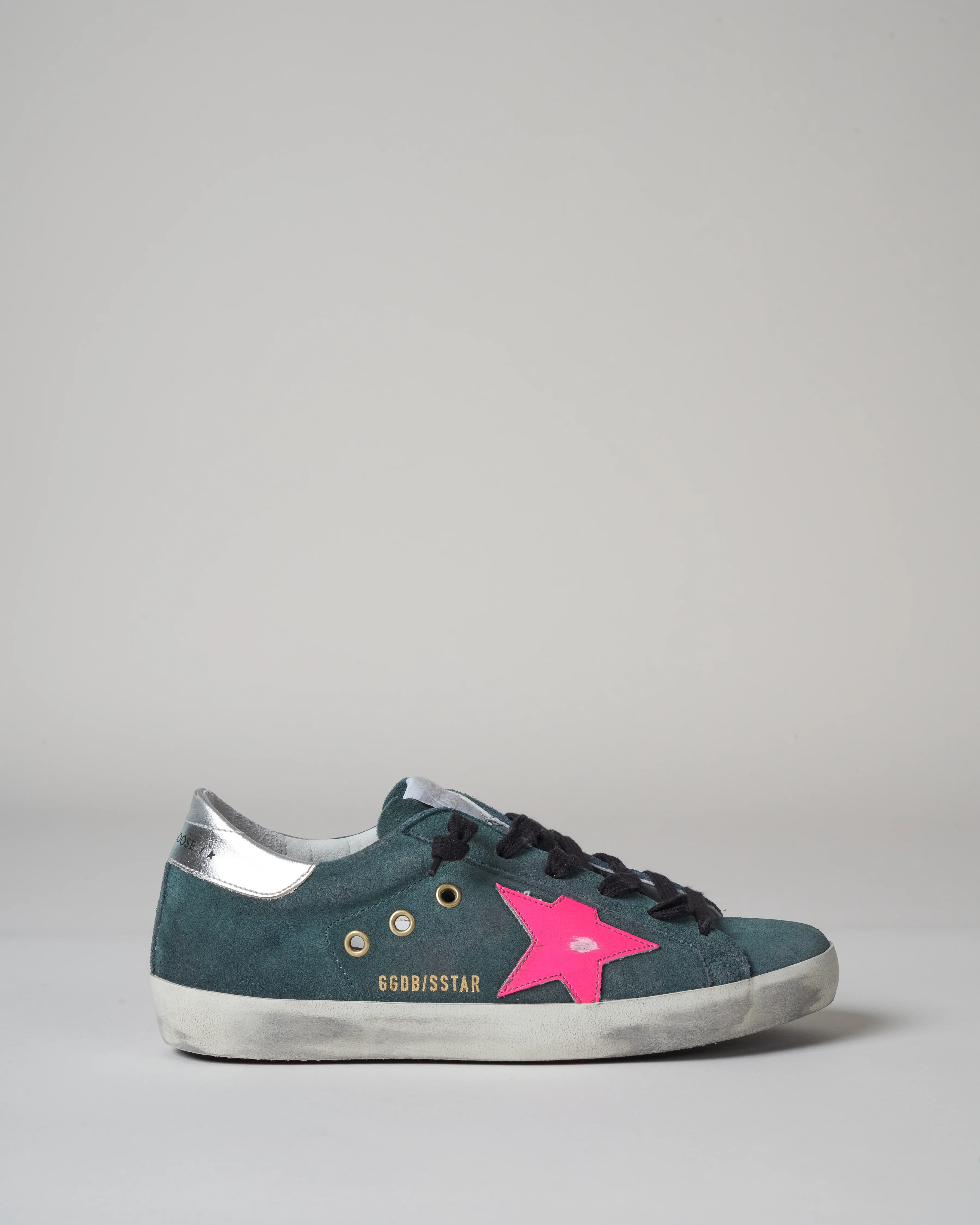 superstar sneaker - petrol/fuchsia fluo/silver - Image 3