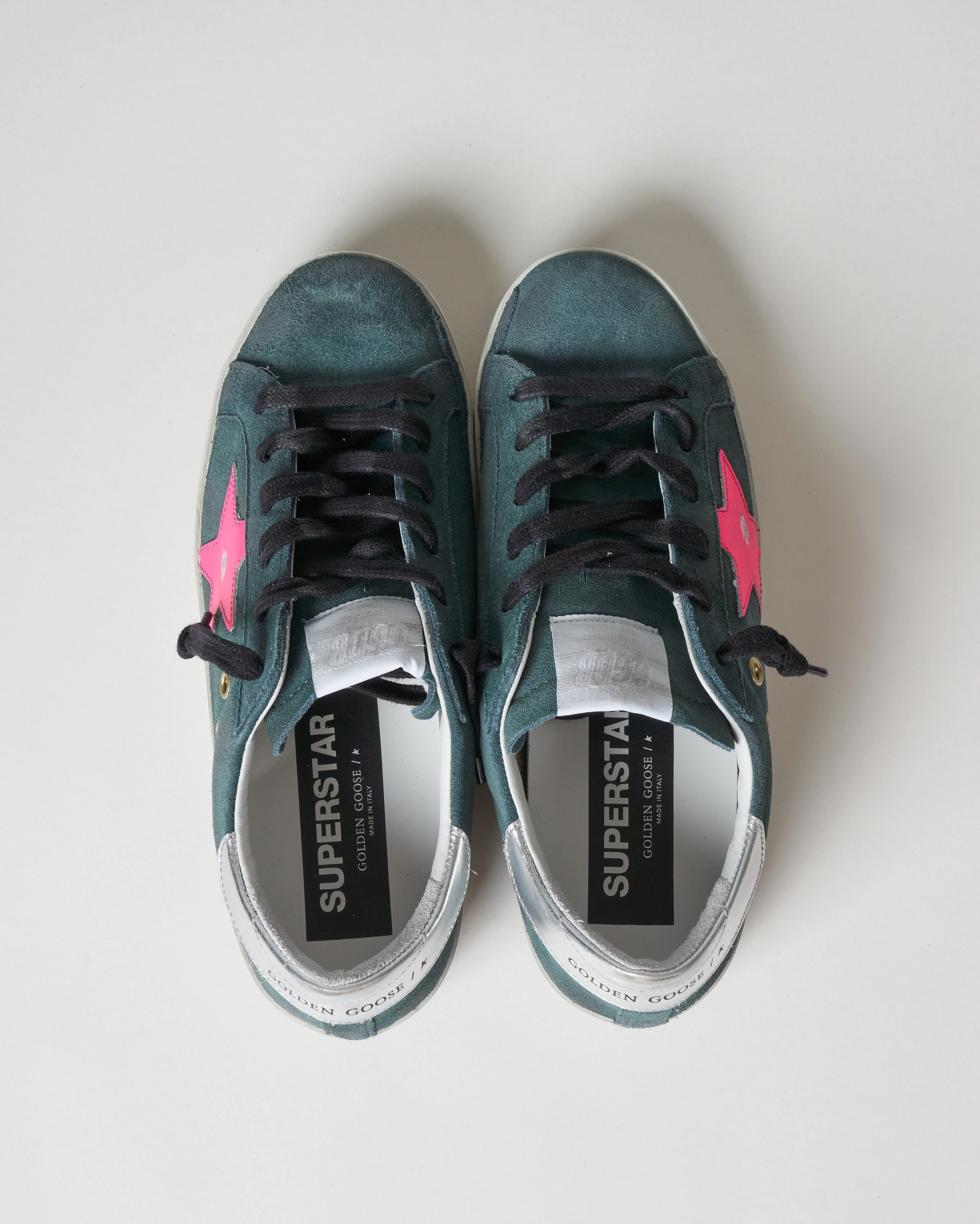 superstar sneaker - petrol/fuchsia fluo/silver - Image 4
