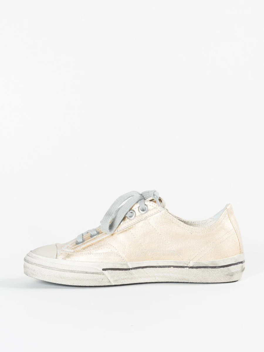 gold star canvas sneaker - Image 2