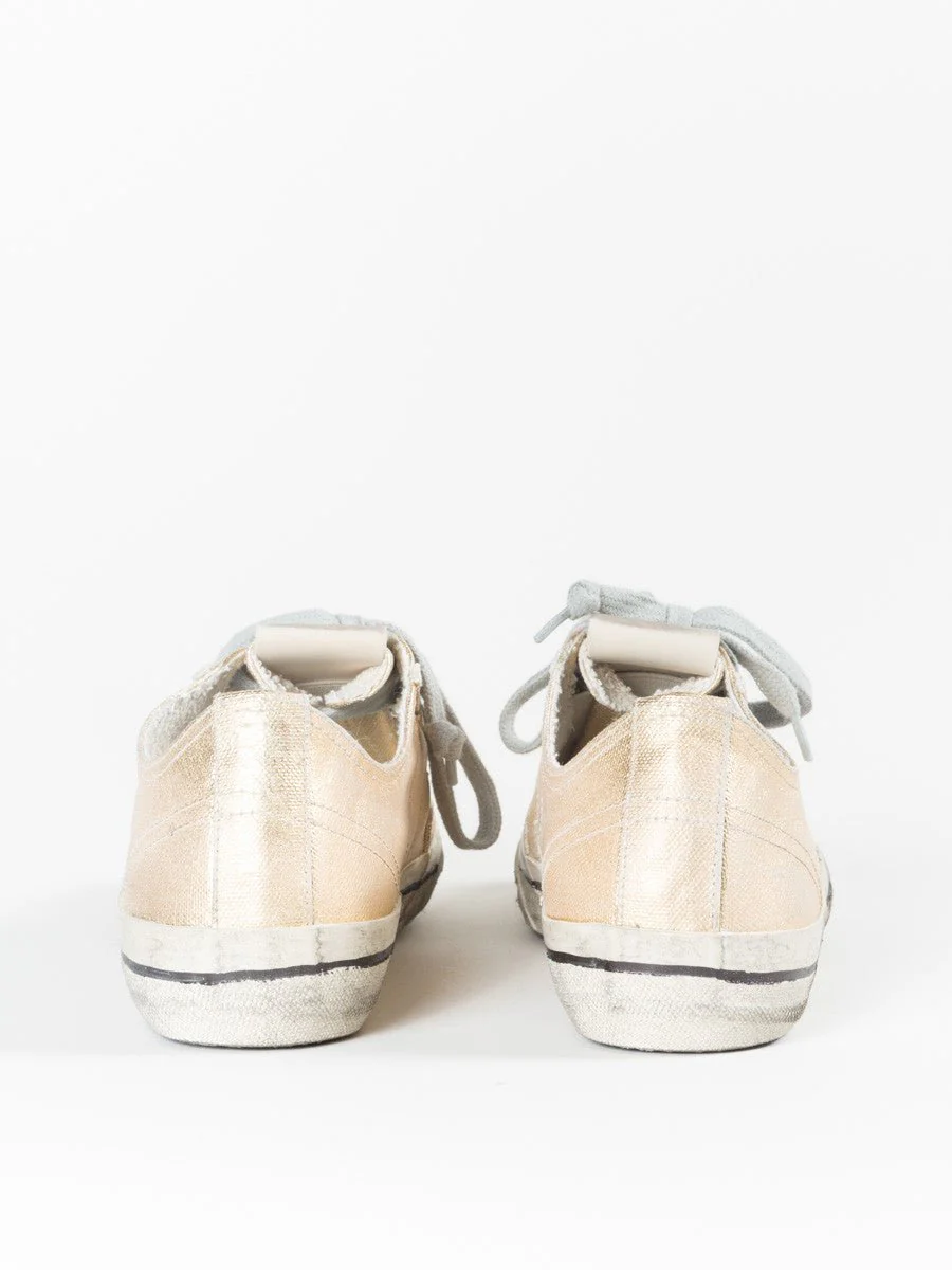 gold star canvas sneaker - Image 4