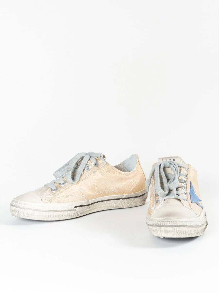 gold star canvas sneaker - Image 5