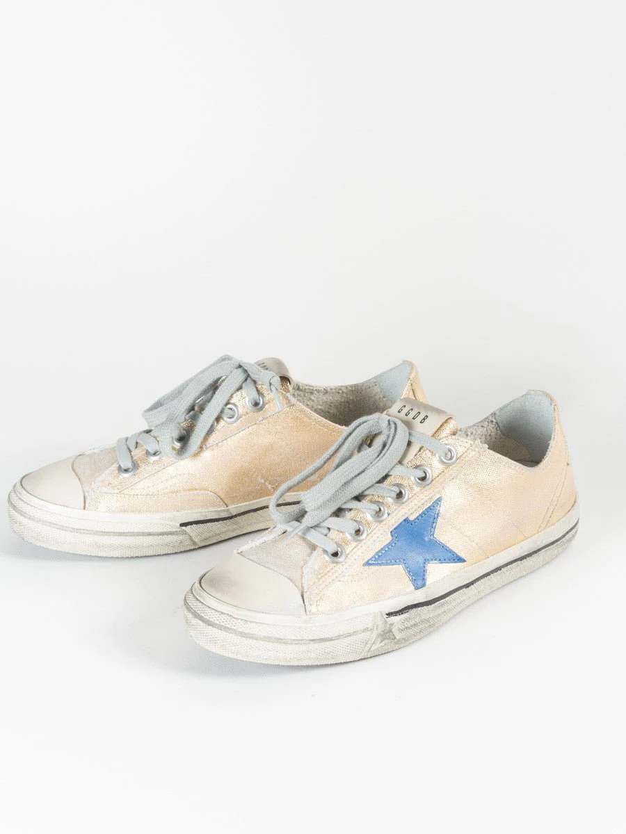 gold star canvas sneaker - Image 7