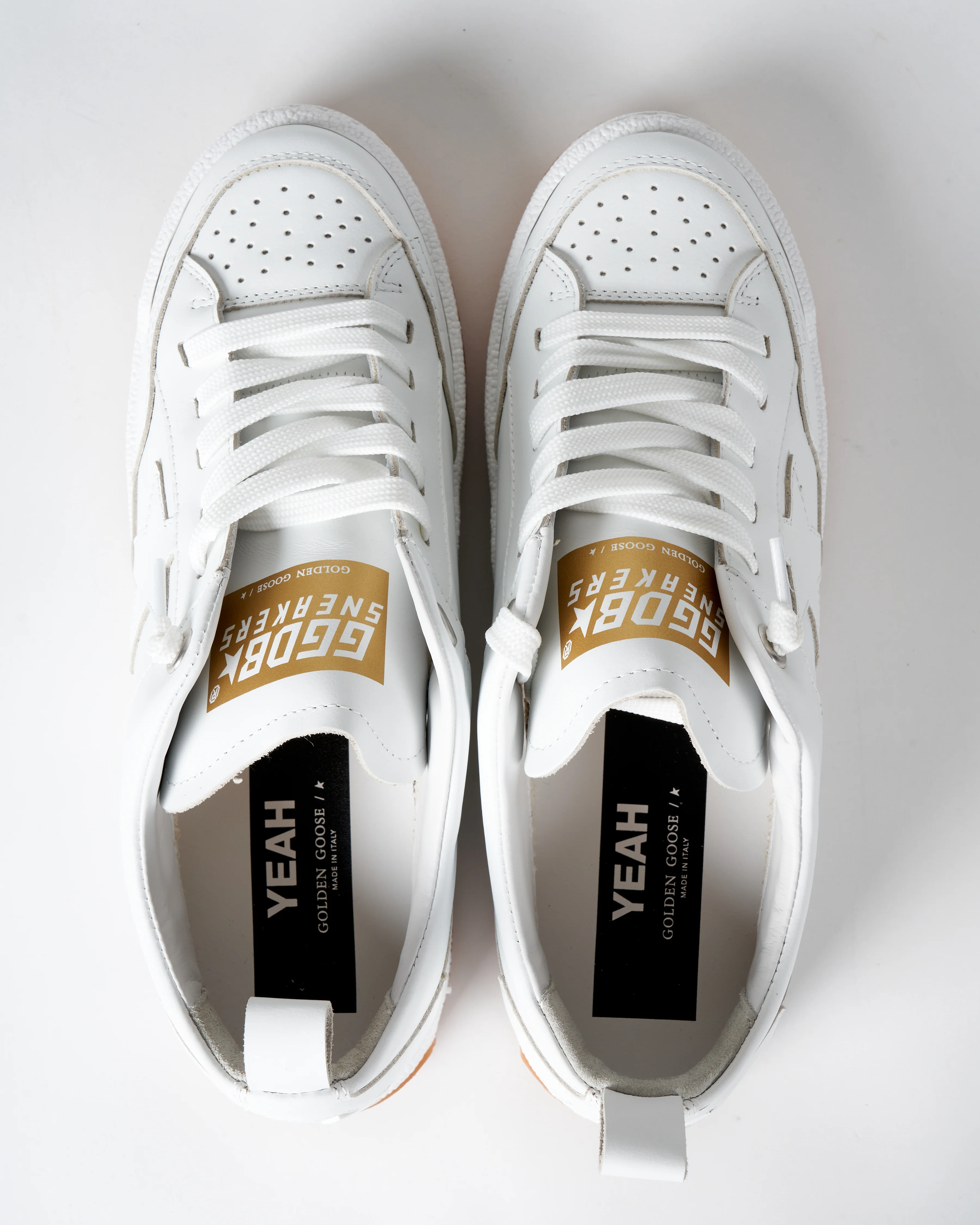 yeah leather sneaker - optic white - Image 3