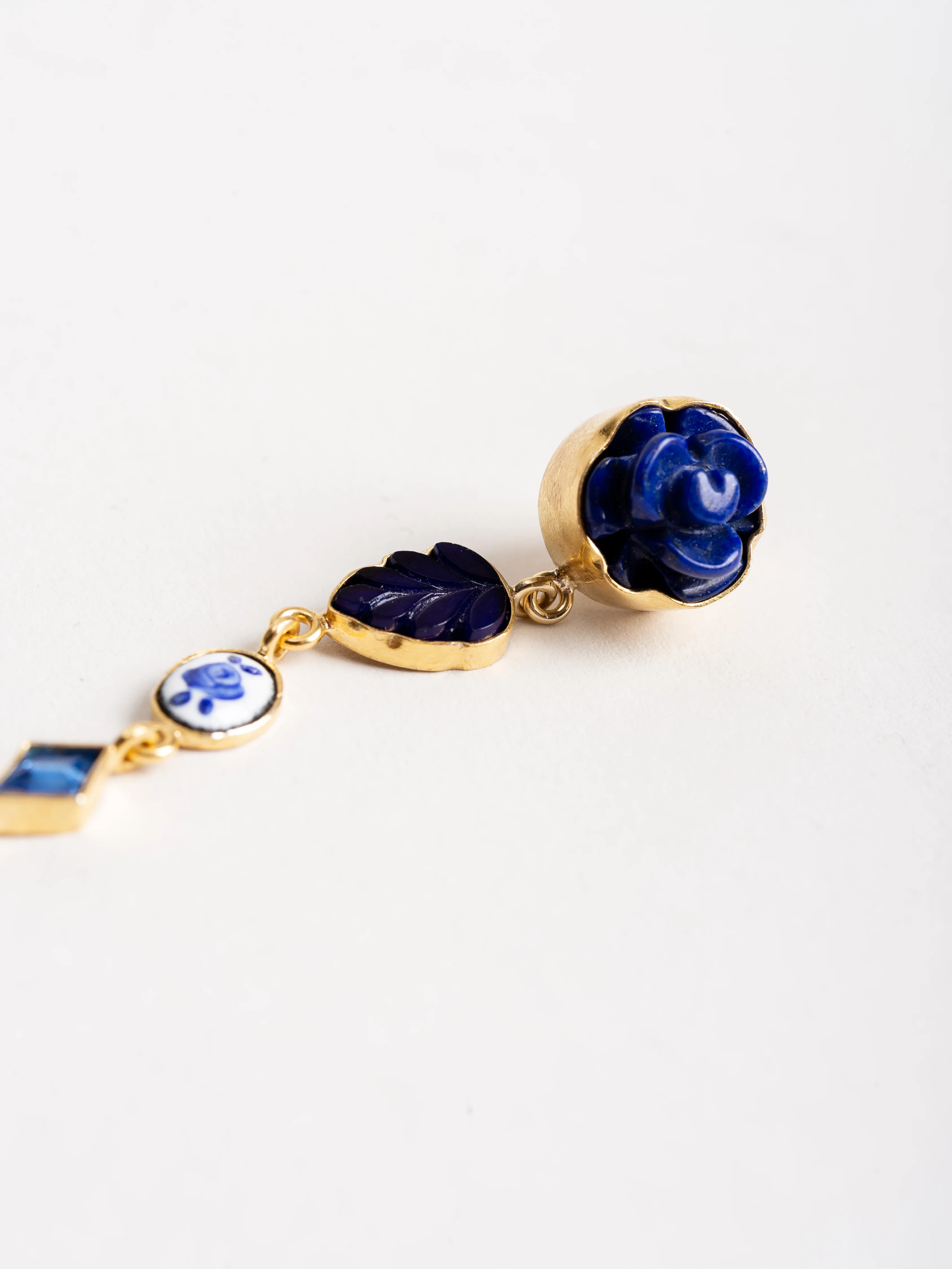 five charm with victorian drop earring - Image 5