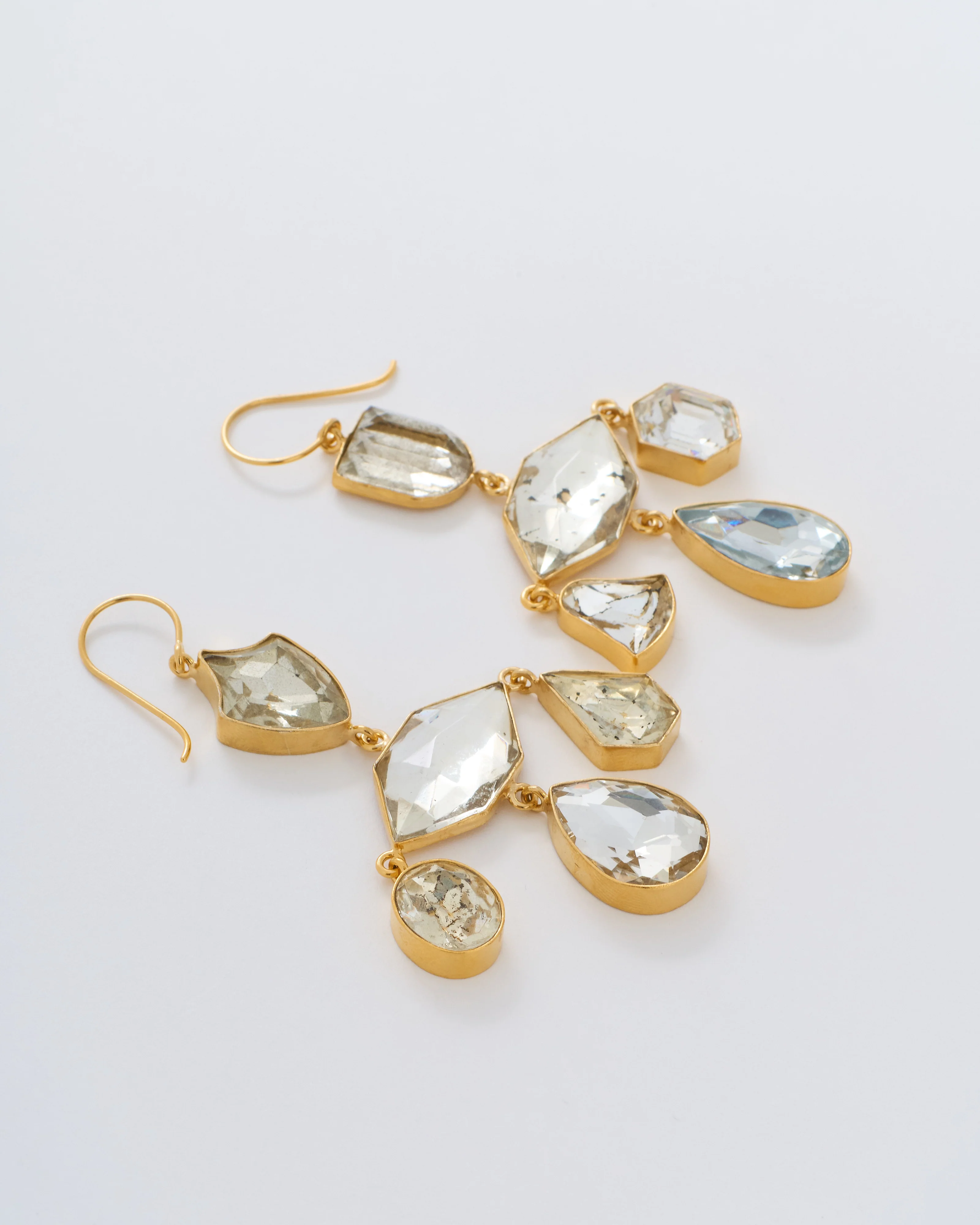 chandelier balance drop earrings - Image 5
