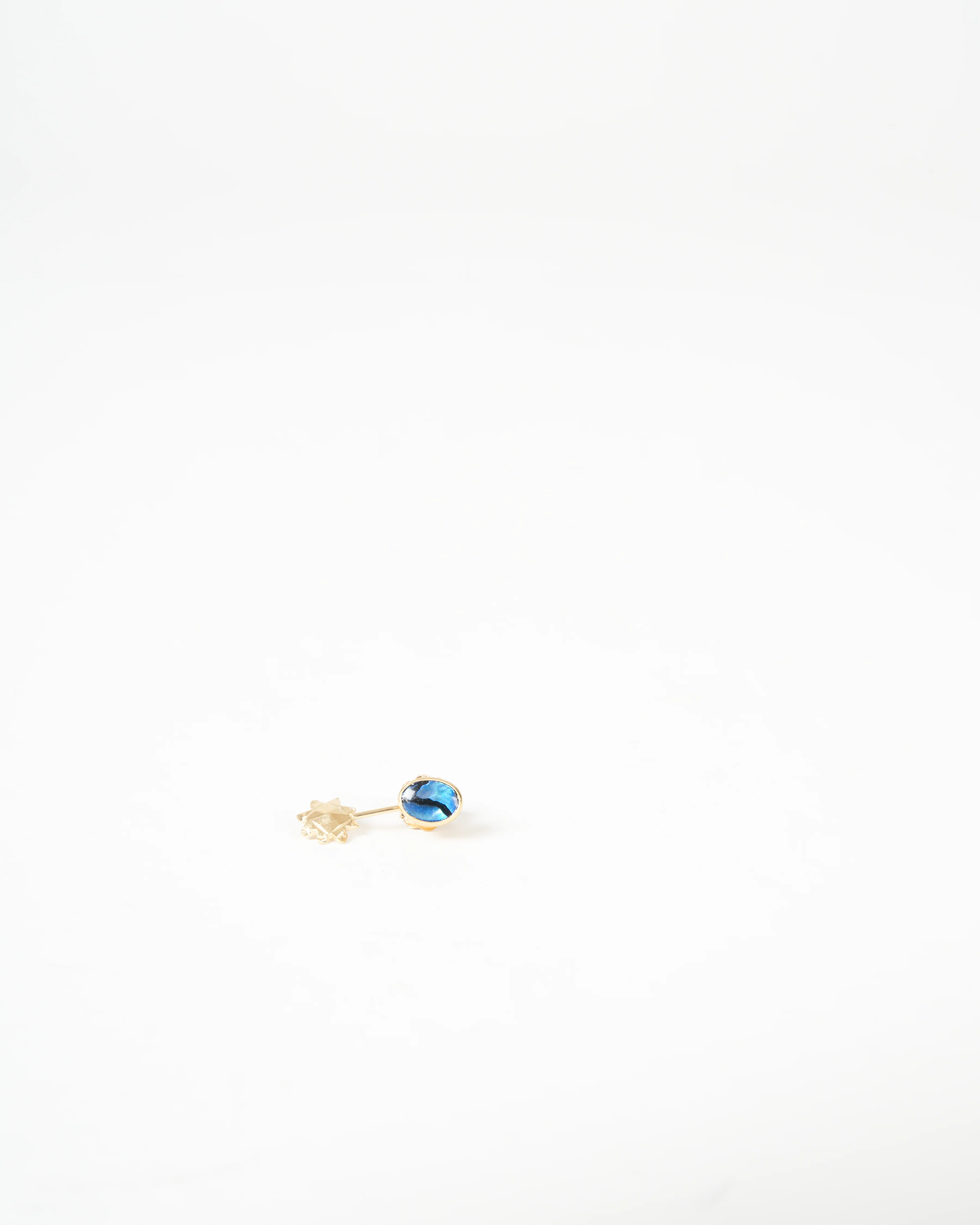 detachable drop earring - lapis - Image 3