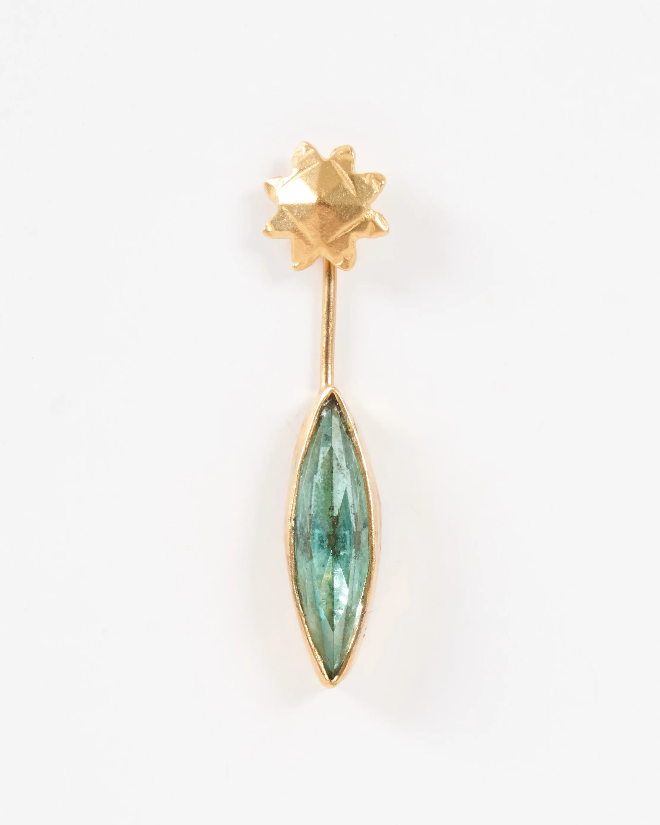 detachable victorian drop earrings - turquoise - Image 4