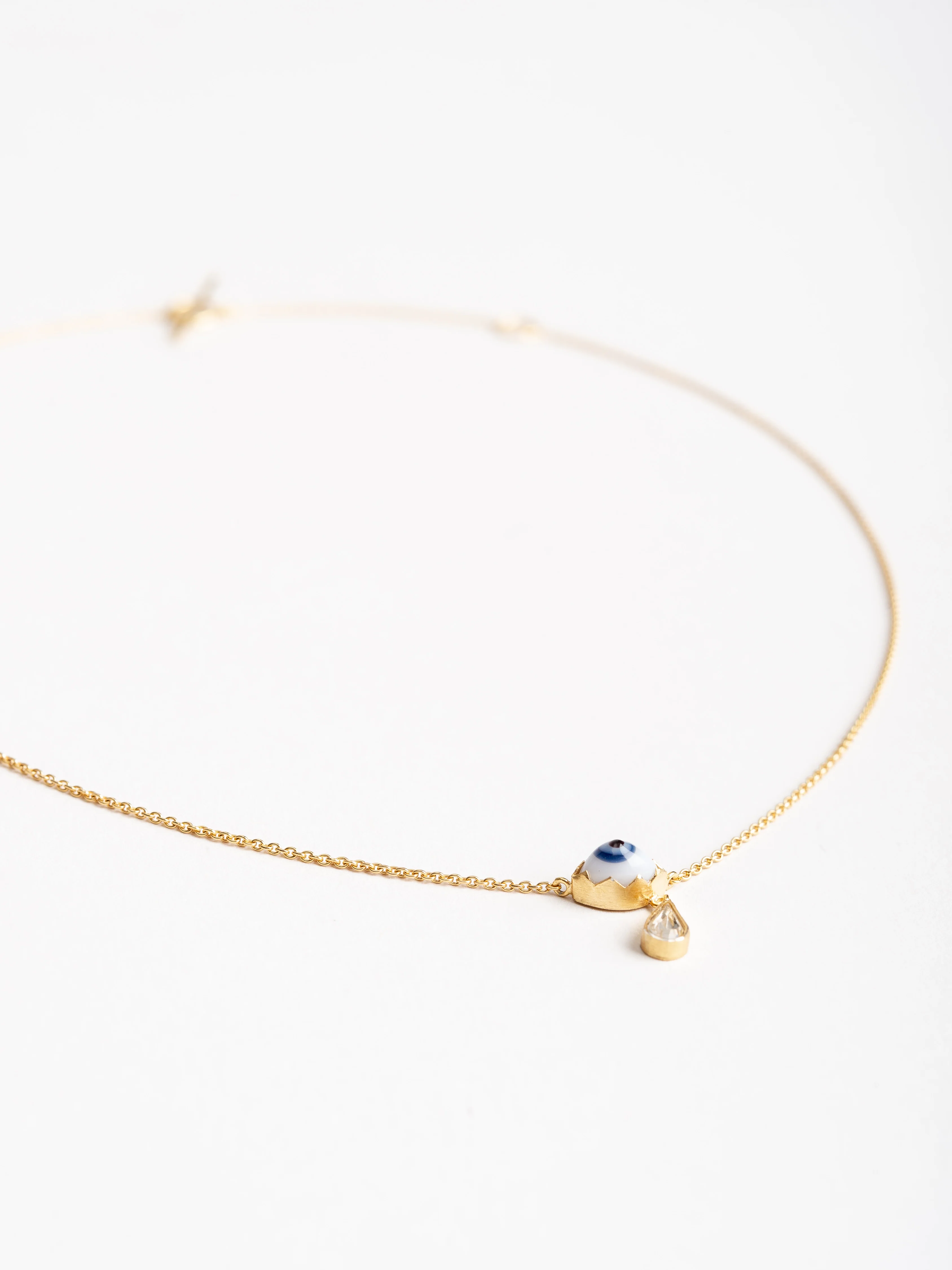 eye teardrop necklace - Image 2