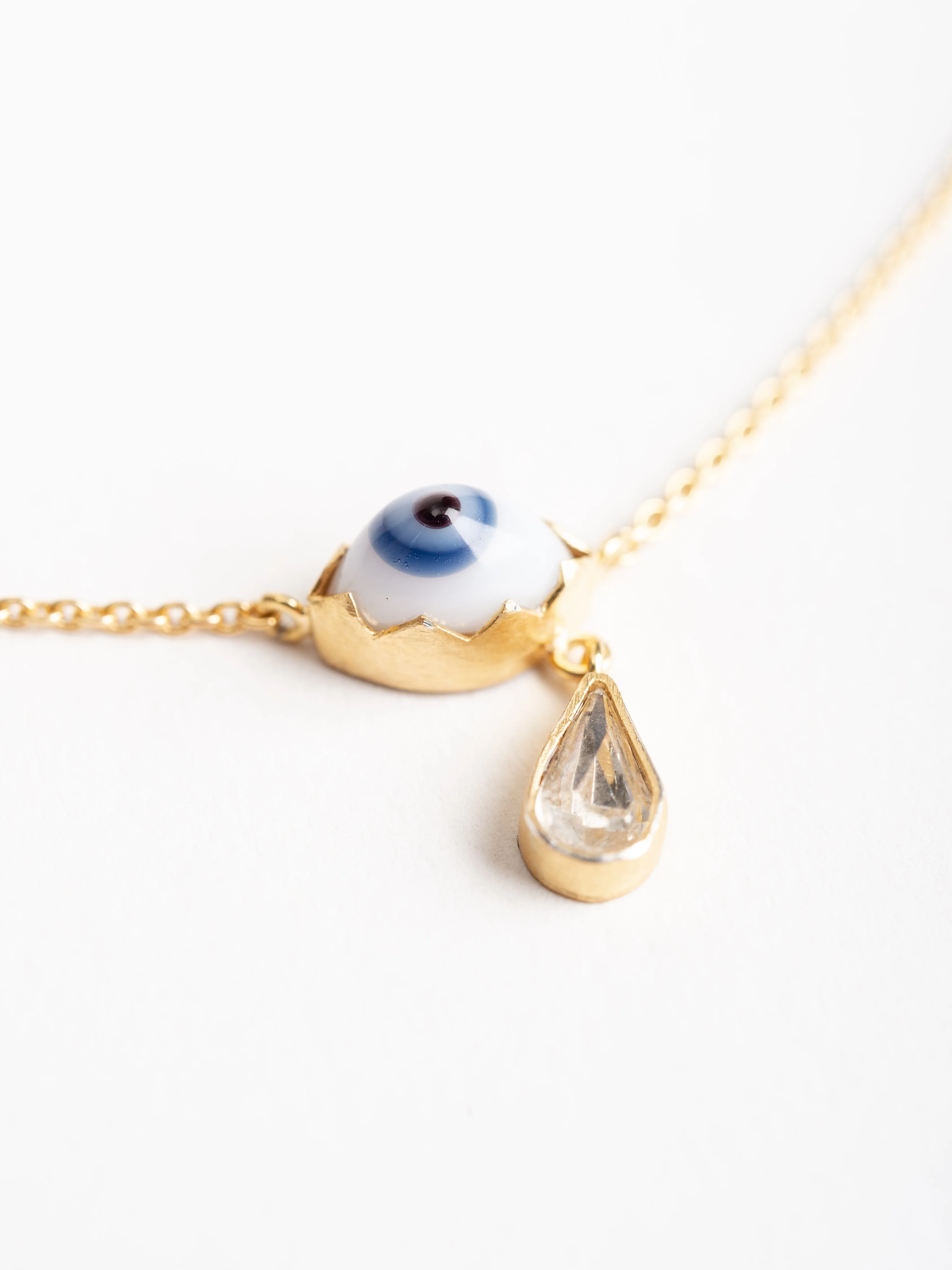 eye teardrop necklace - Image 3