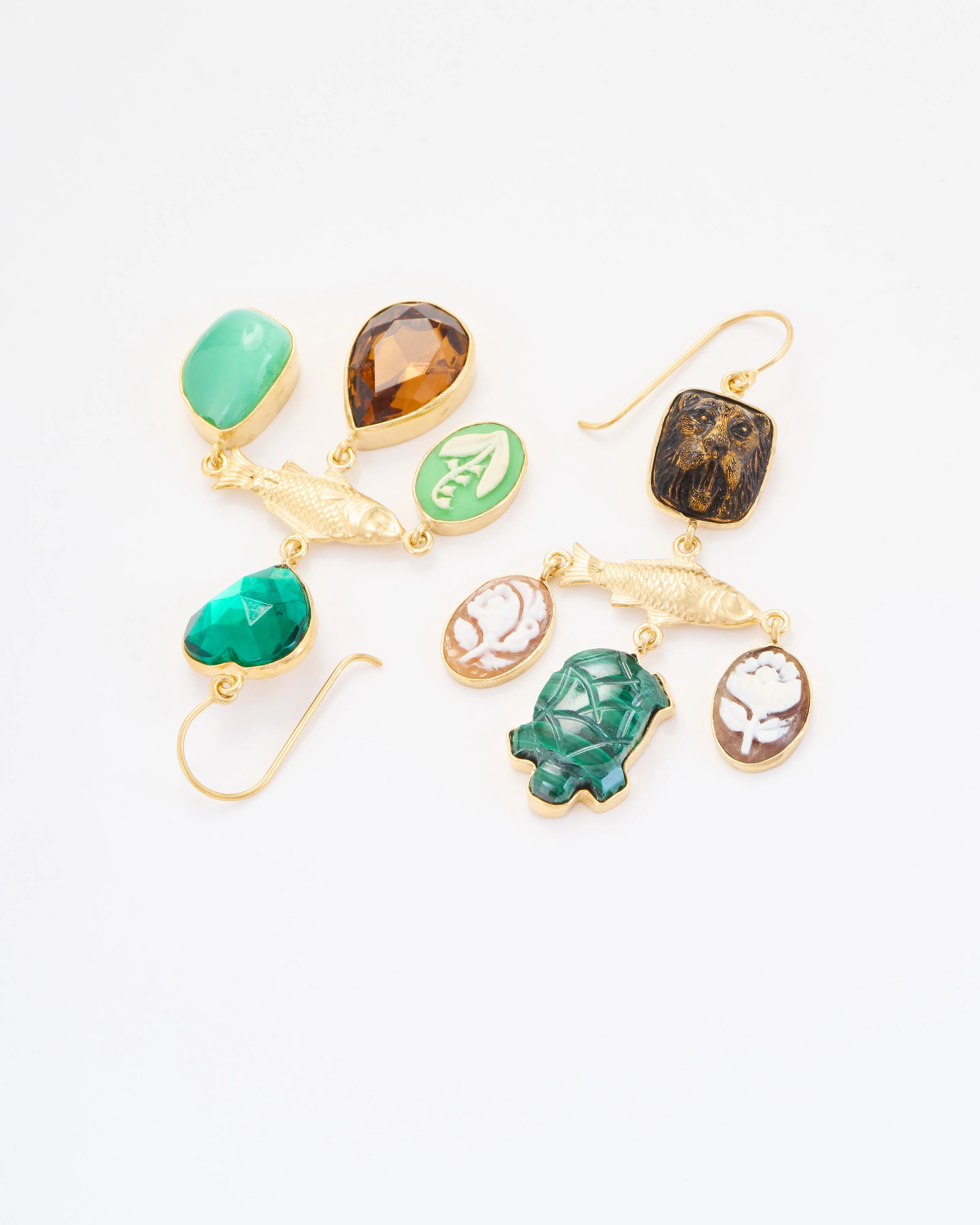 fish balance drop earrings - Image 6
