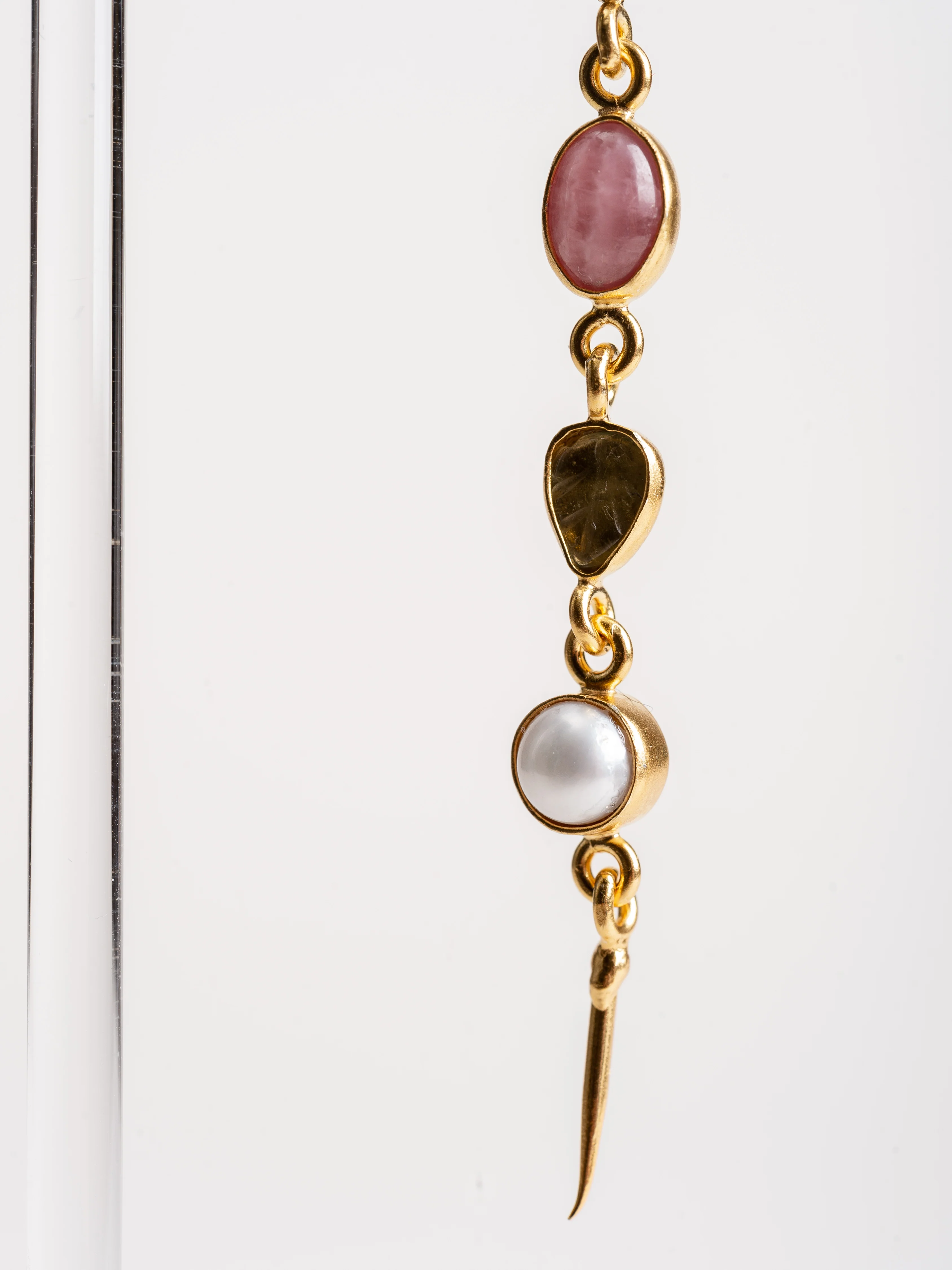 five charm with victorian drop earring - Image 2