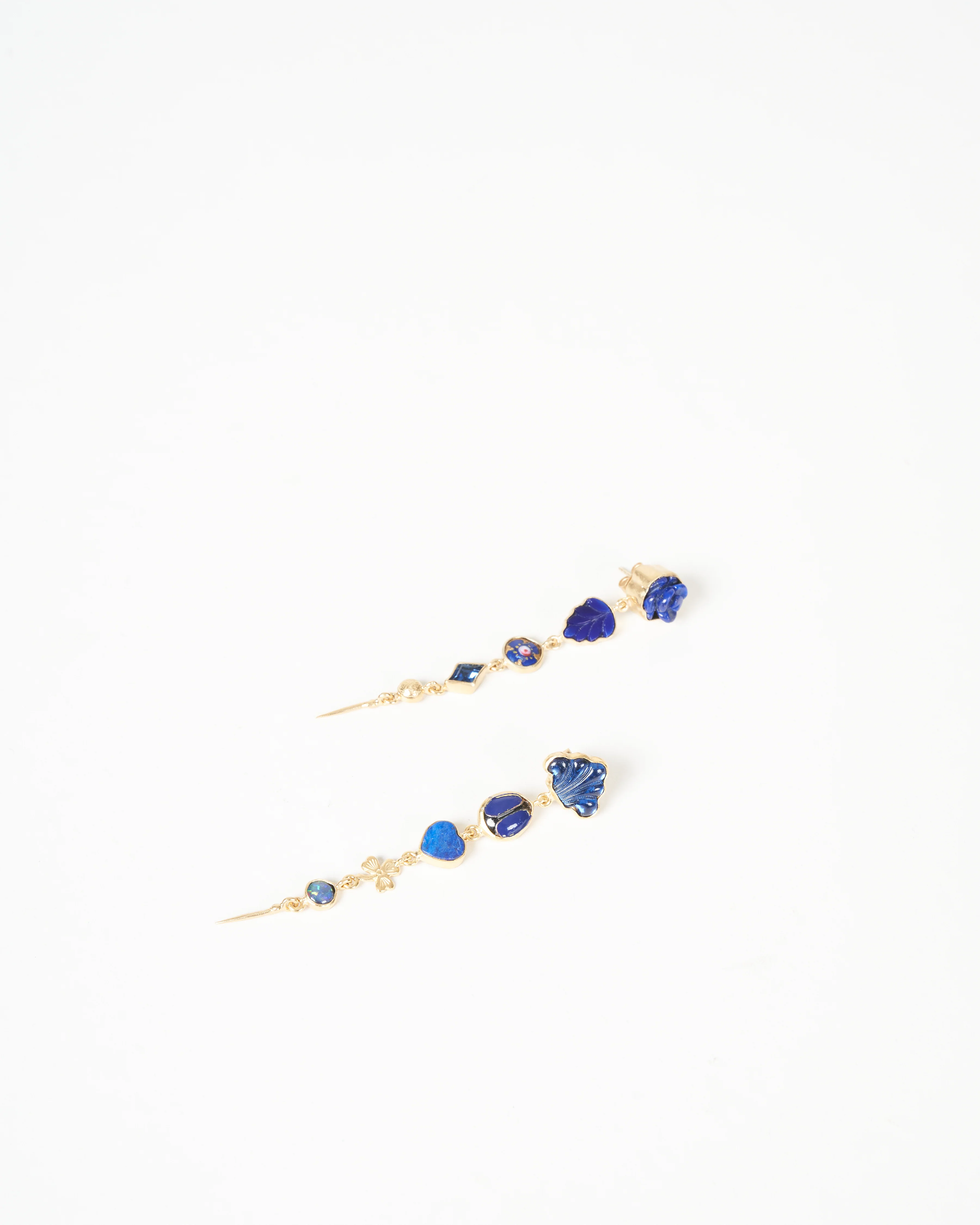 five charm with victorian drop earring - Image 5