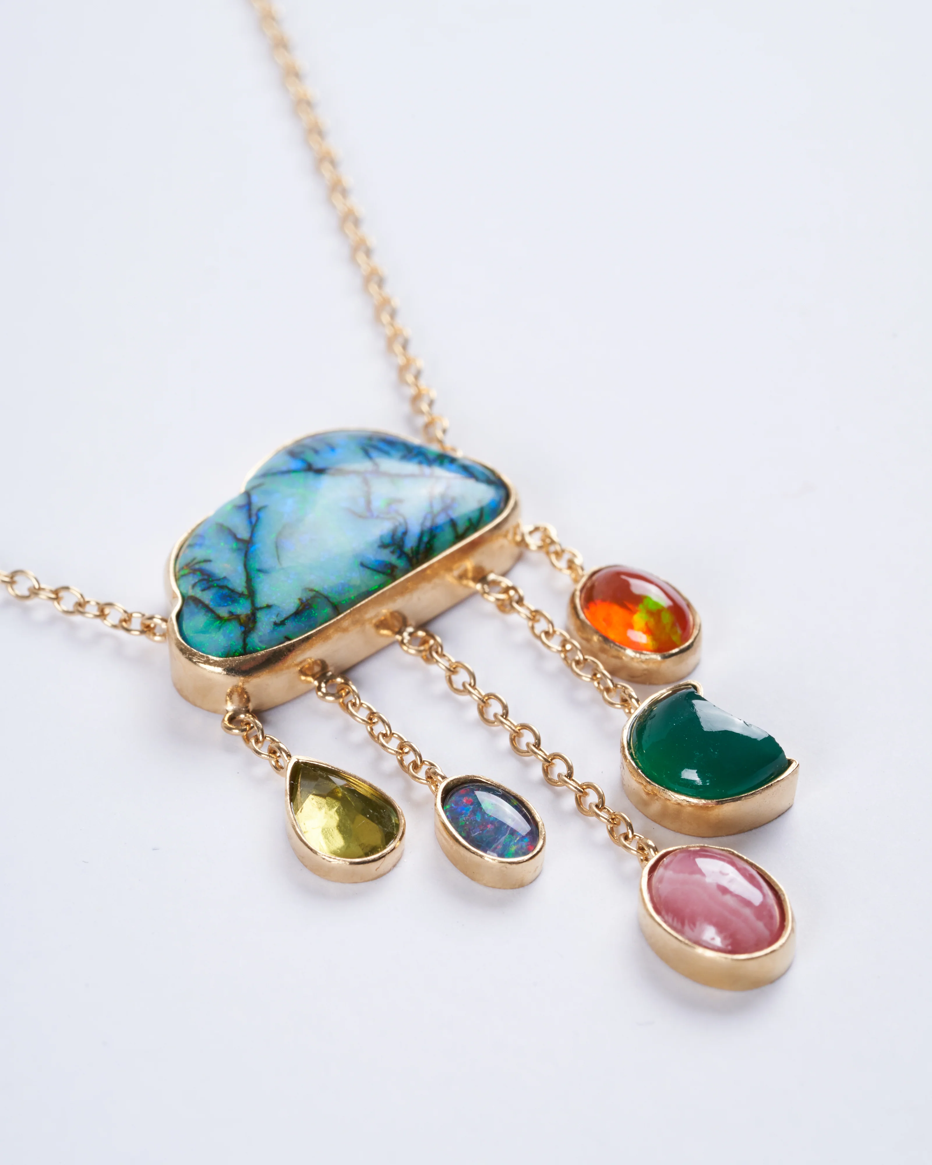opal cloud necklace - Image 3