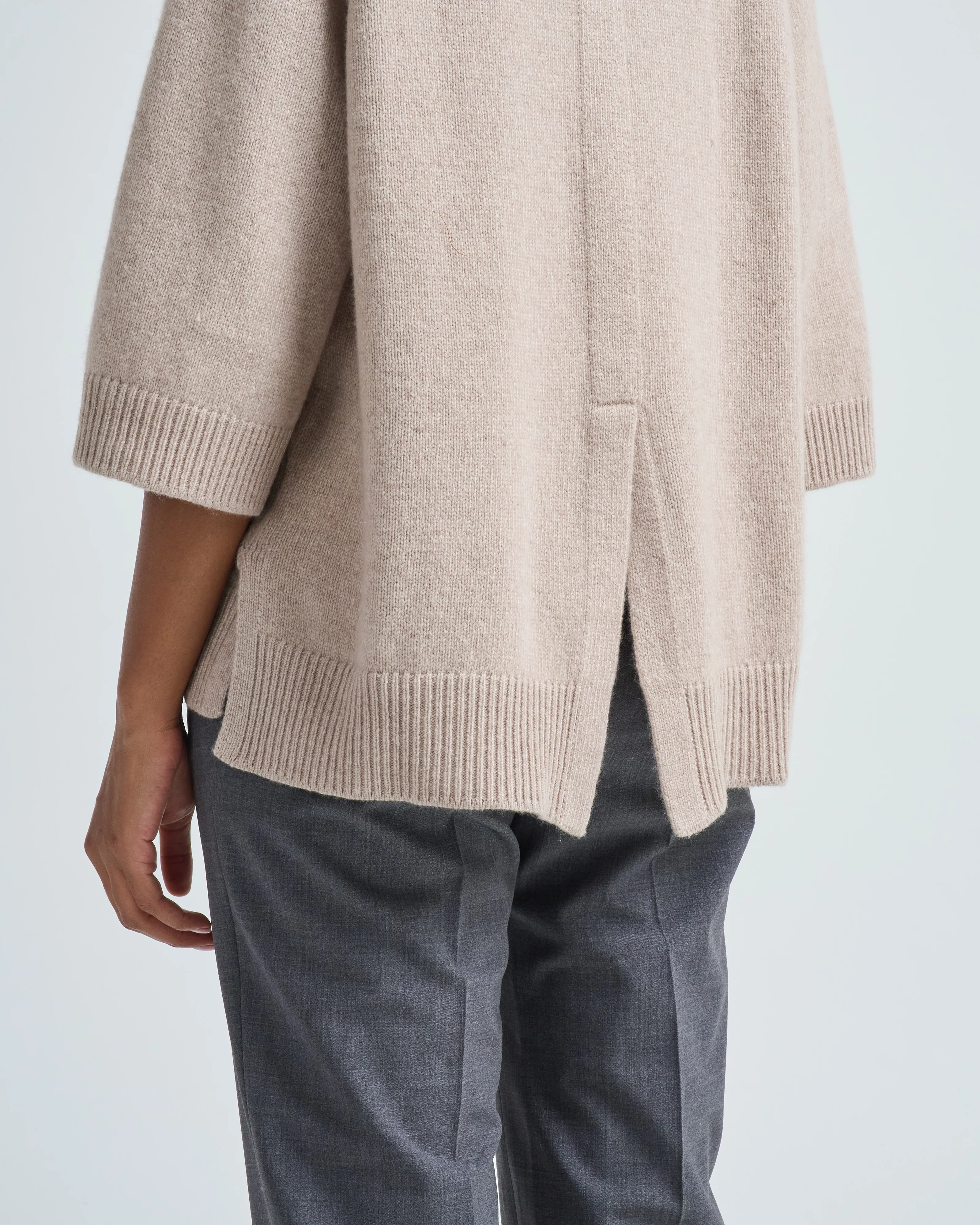 cashmere cape turtleneck - Image 2