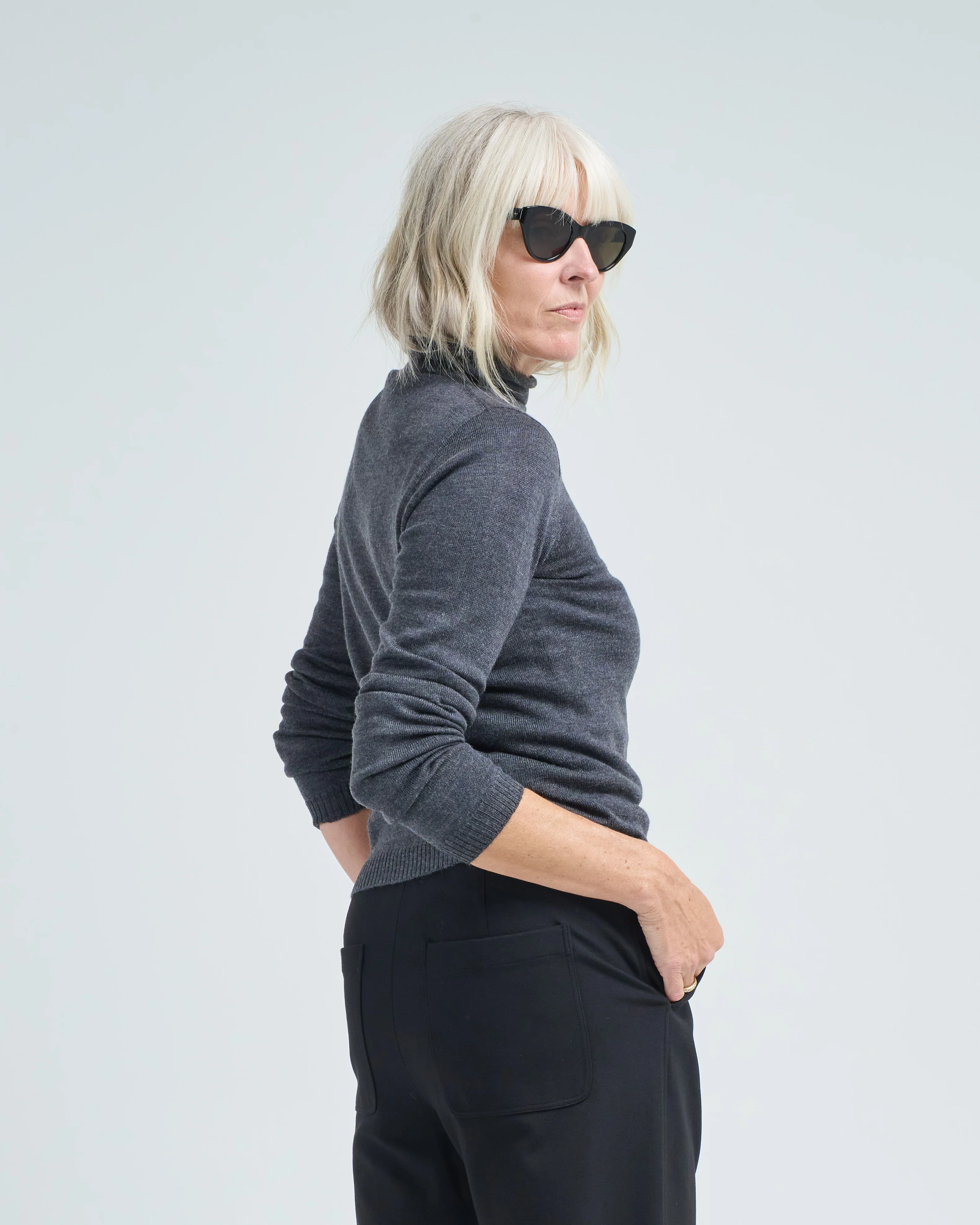 merino roll neck - Image 3