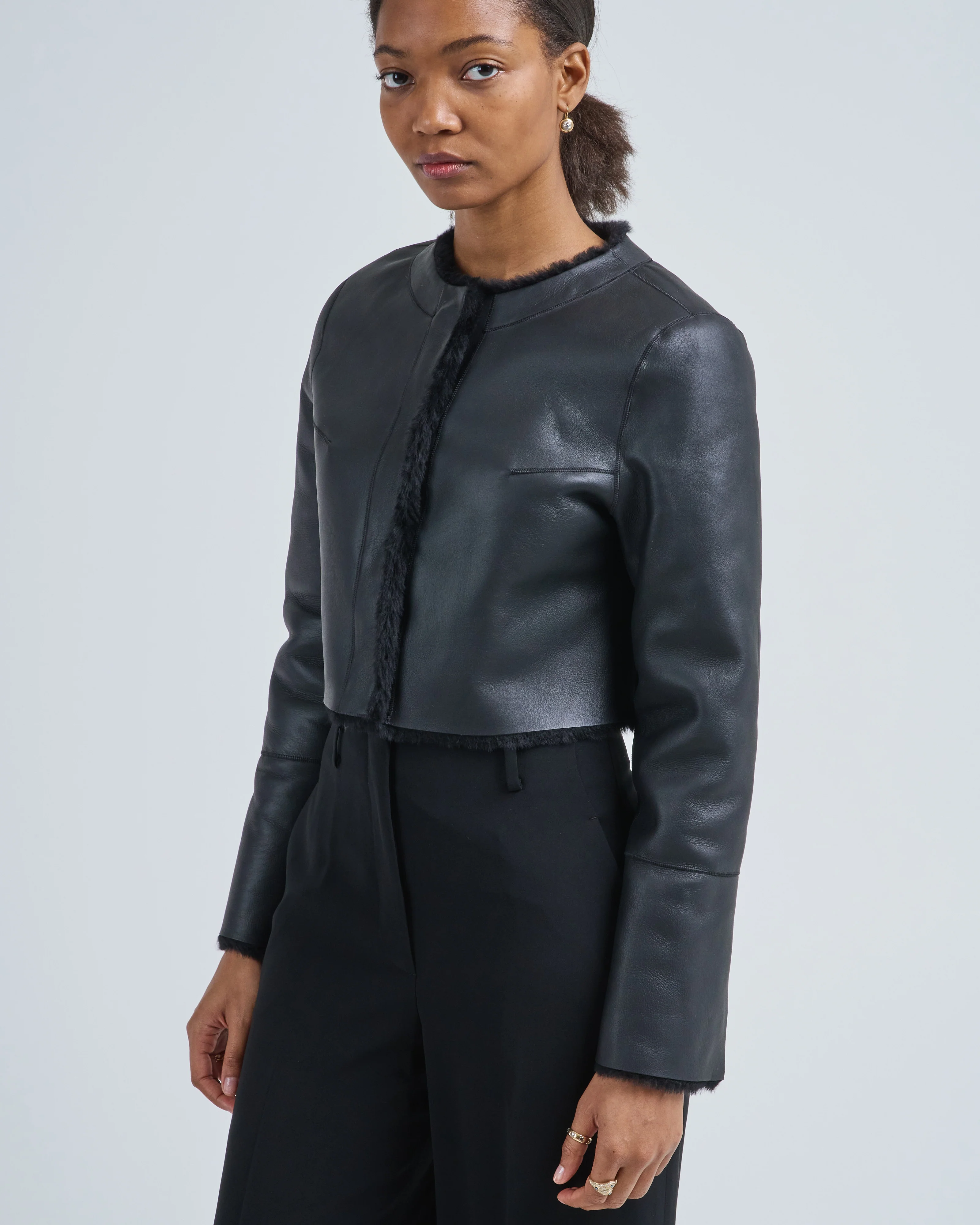 cropped lacon jacket - Image 2