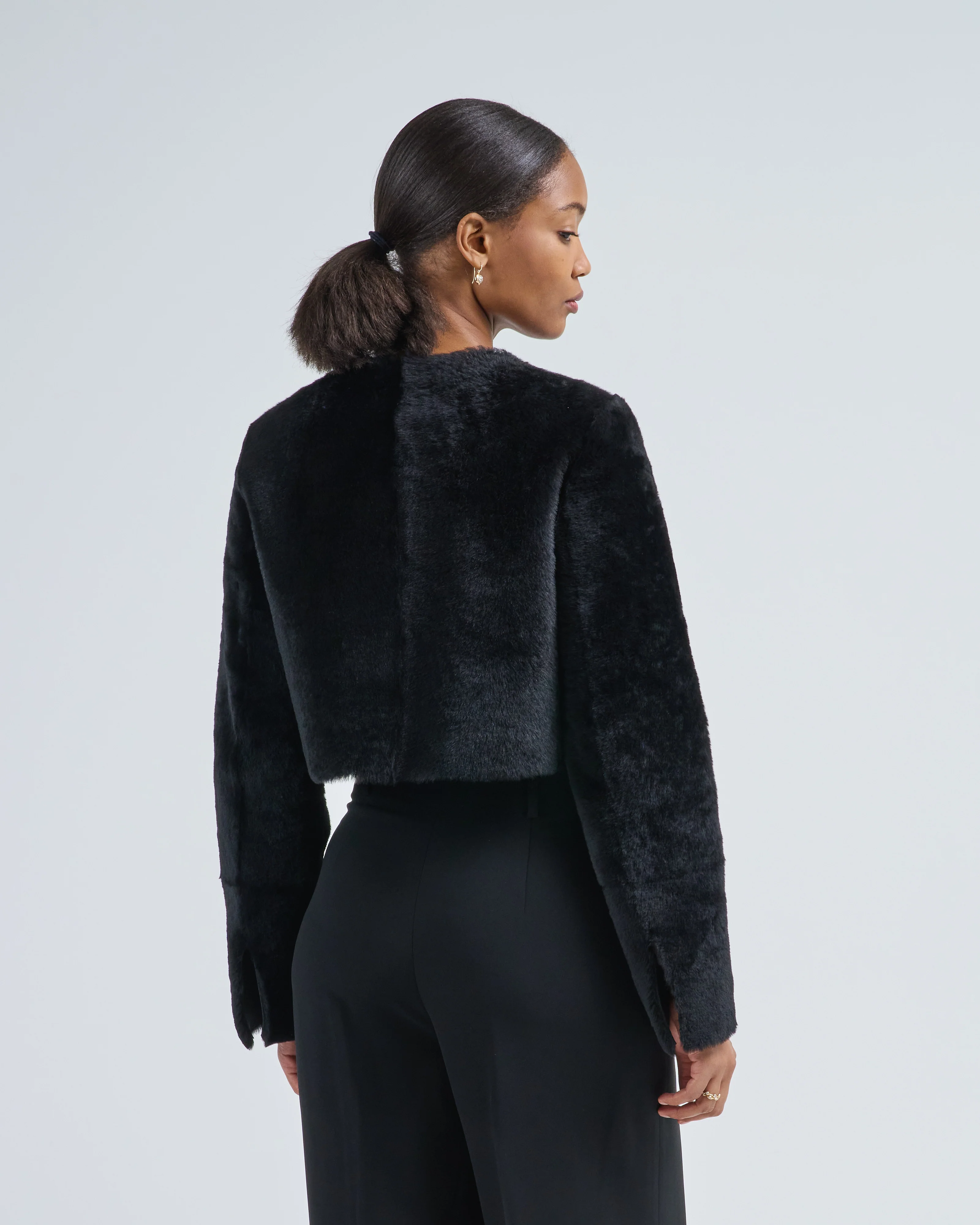 cropped lacon jacket - Image 4