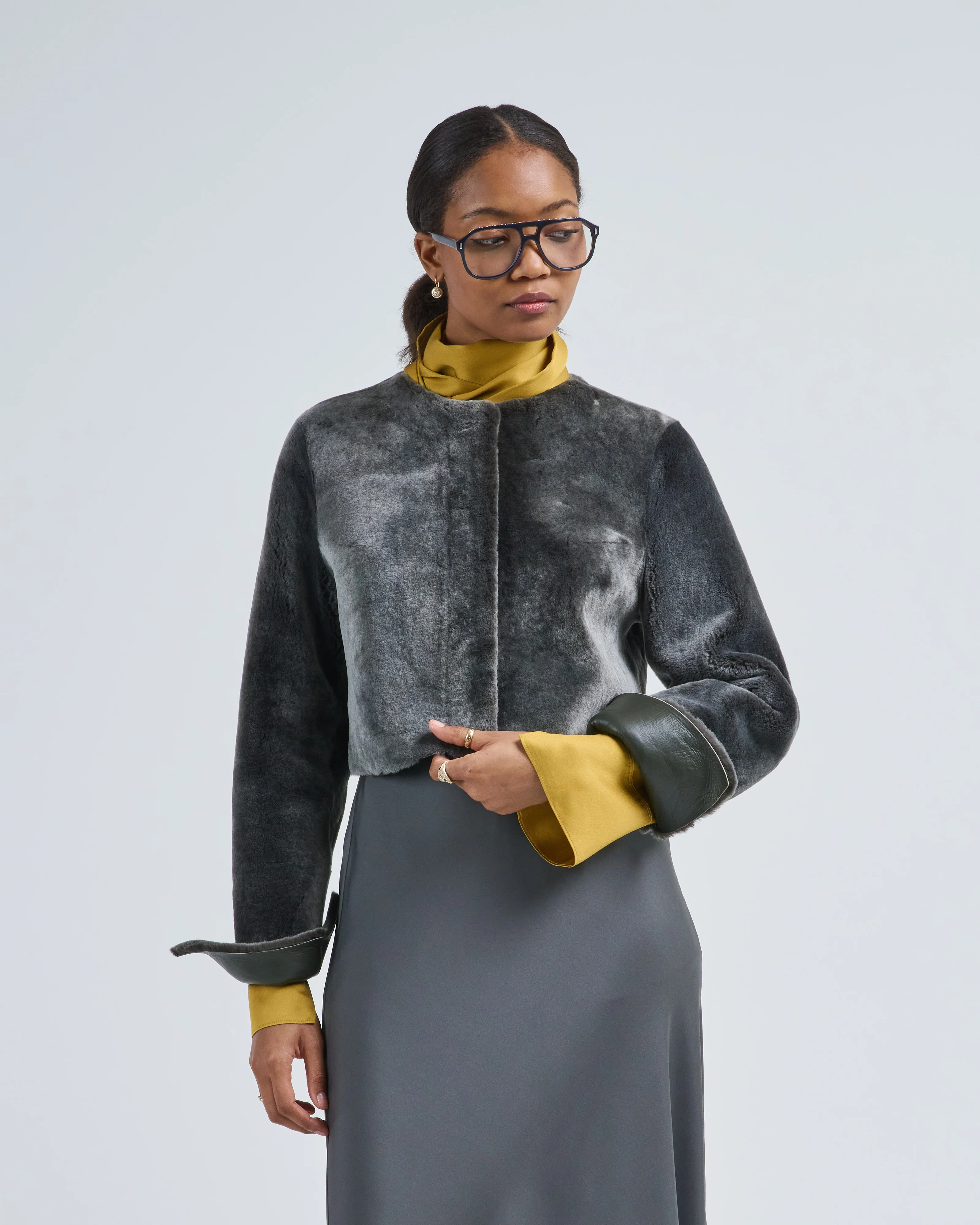 cropped lacon jacket - Image 2