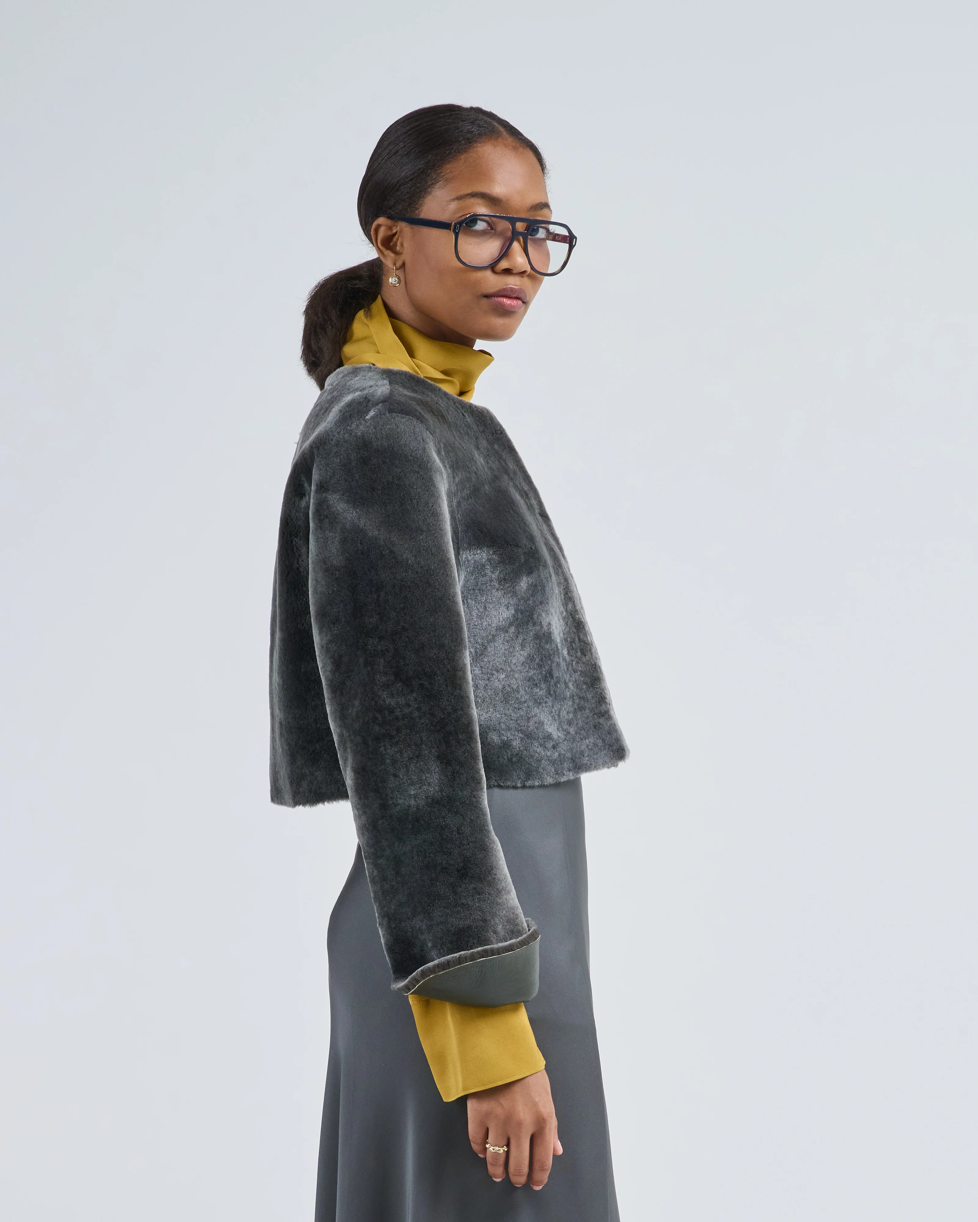 cropped lacon jacket - Image 3