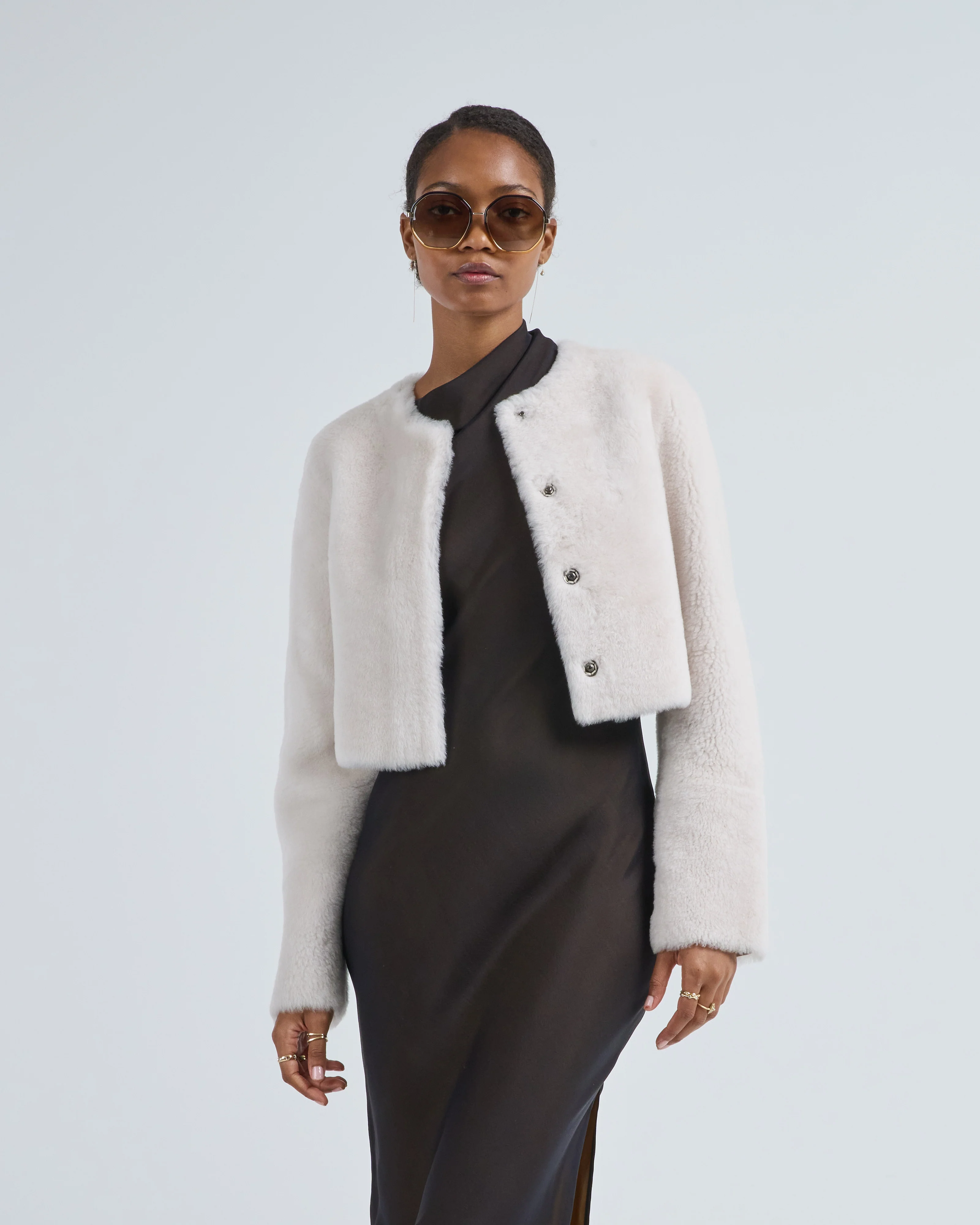 cropped lacon jacket - Image 3