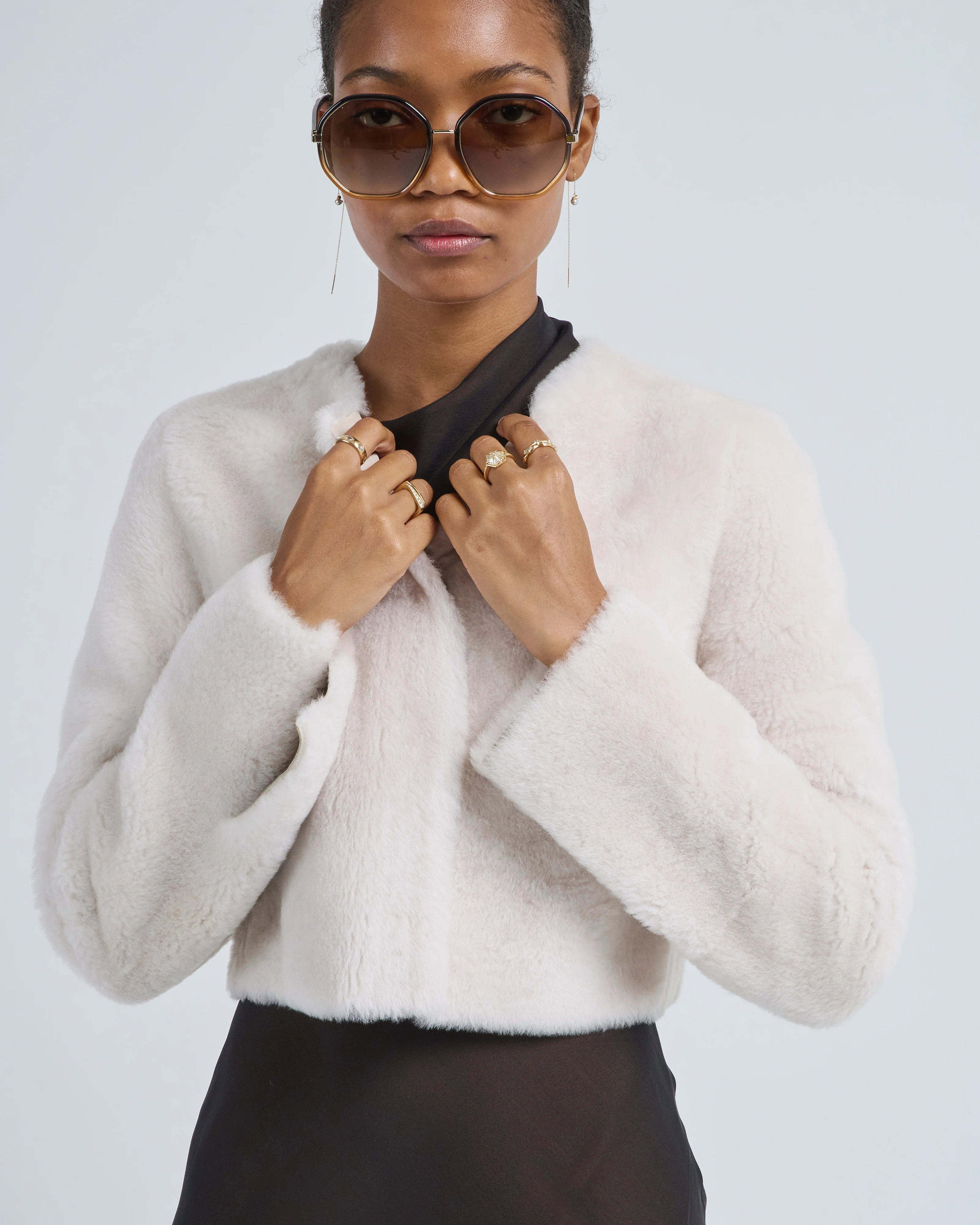 cropped lacon jacket - Image 5