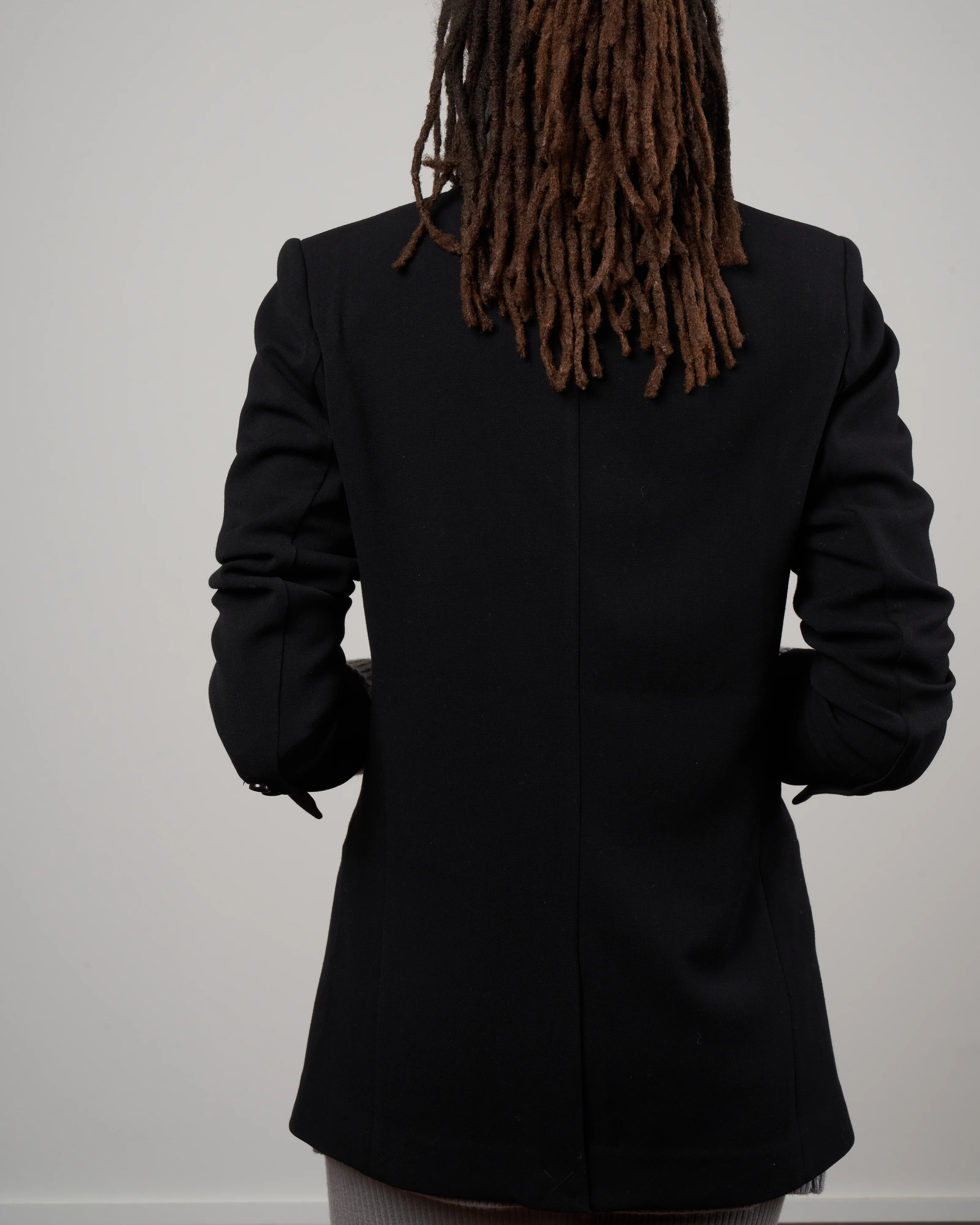 mackie loose blazer - black - Image 4