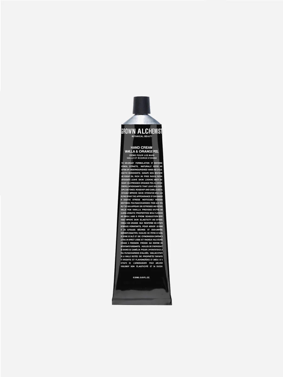 hand cream - vanilla & orange peel
