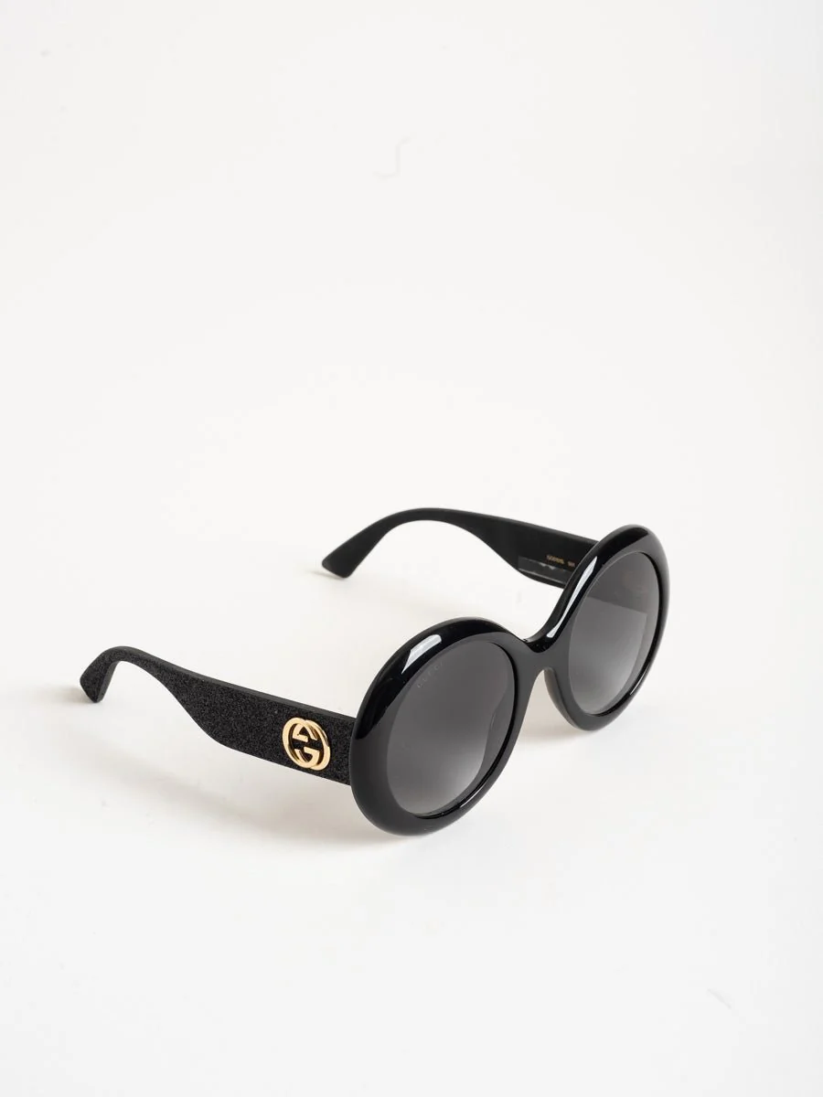oval acetate sunglasses - Image 2