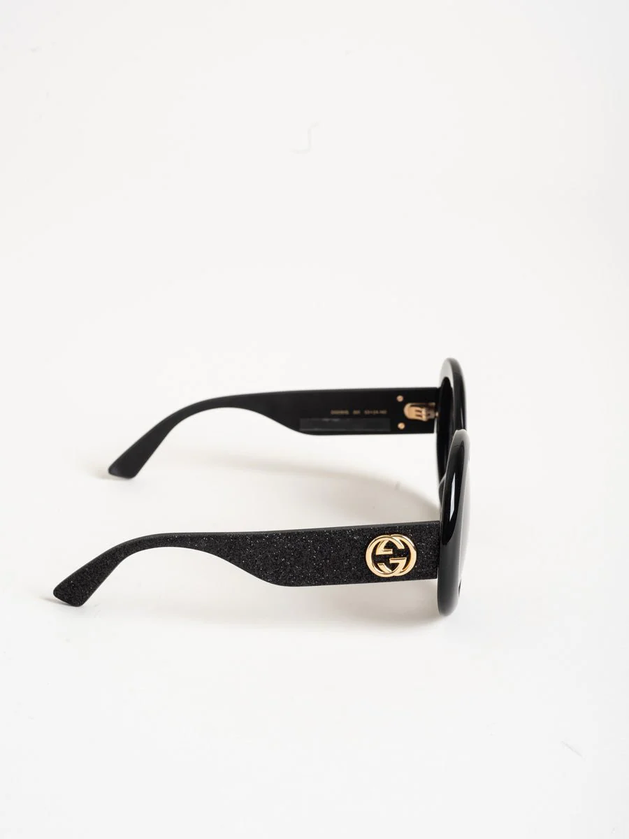 oval acetate sunglasses - Image 3
