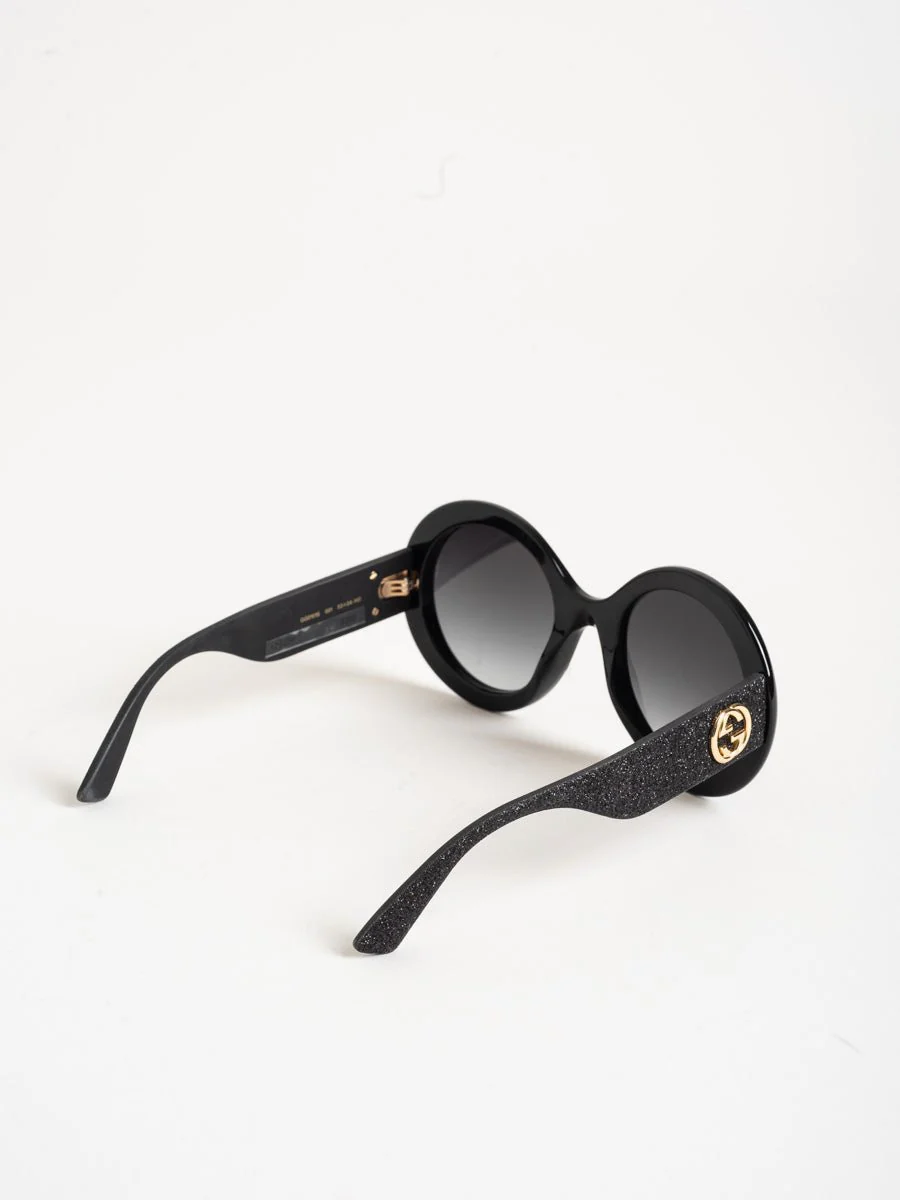 oval acetate sunglasses - Image 4