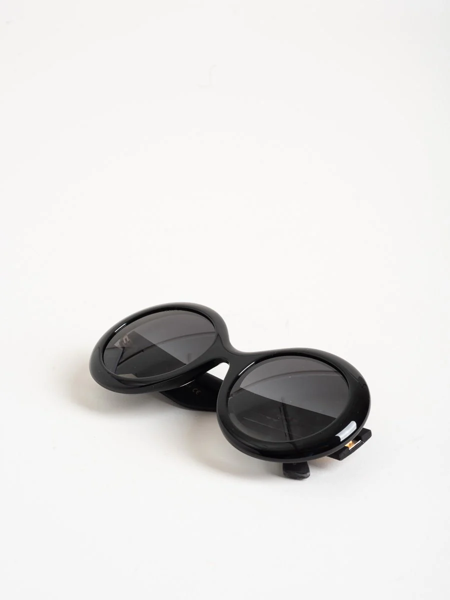 oval acetate sunglasses - Image 5