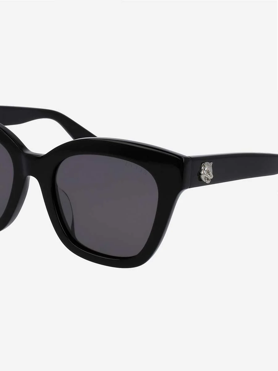 cat eye sunglasses - black - Image 2