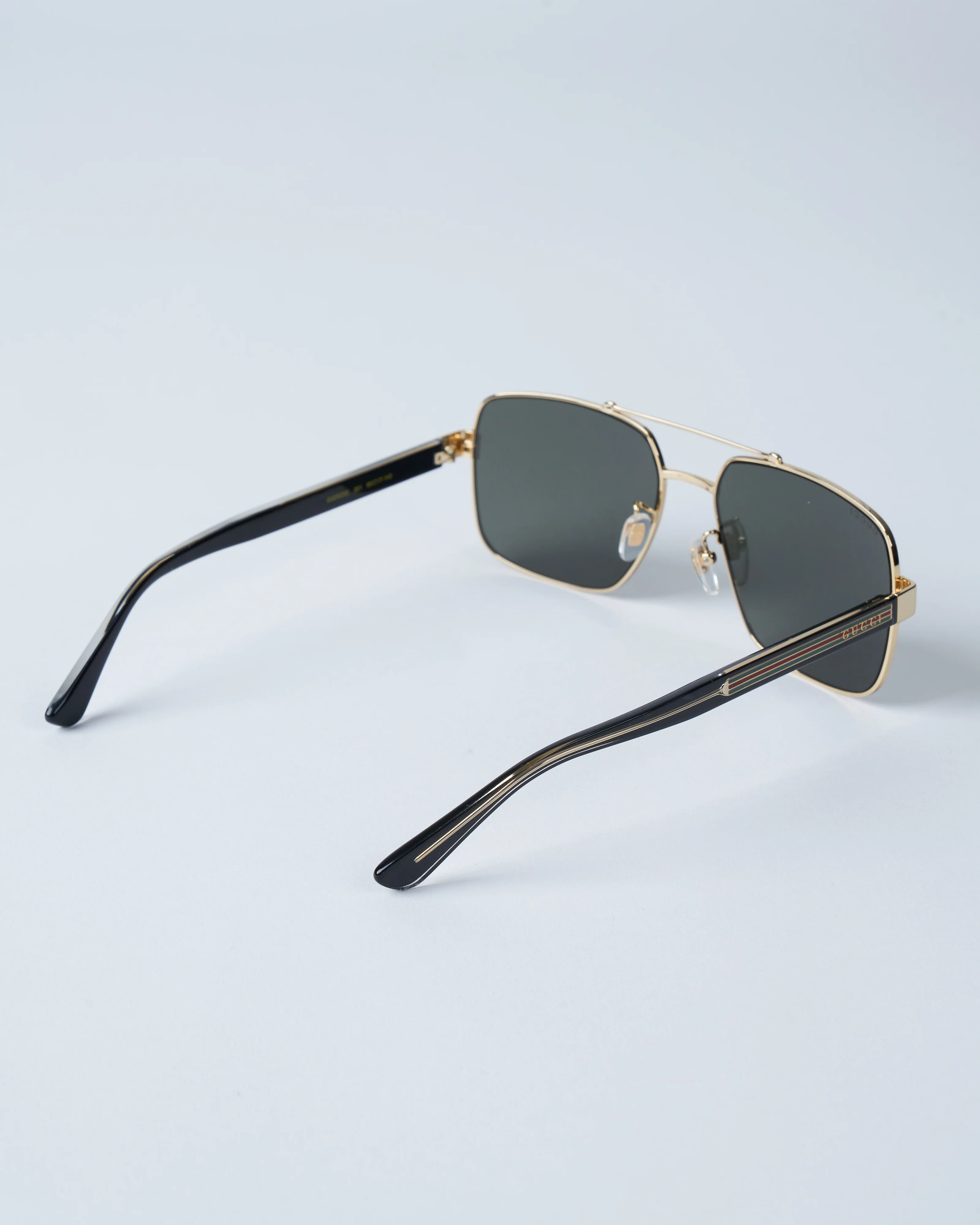 gg0529s-001 metal sunglasses - gold/grey - Image 3