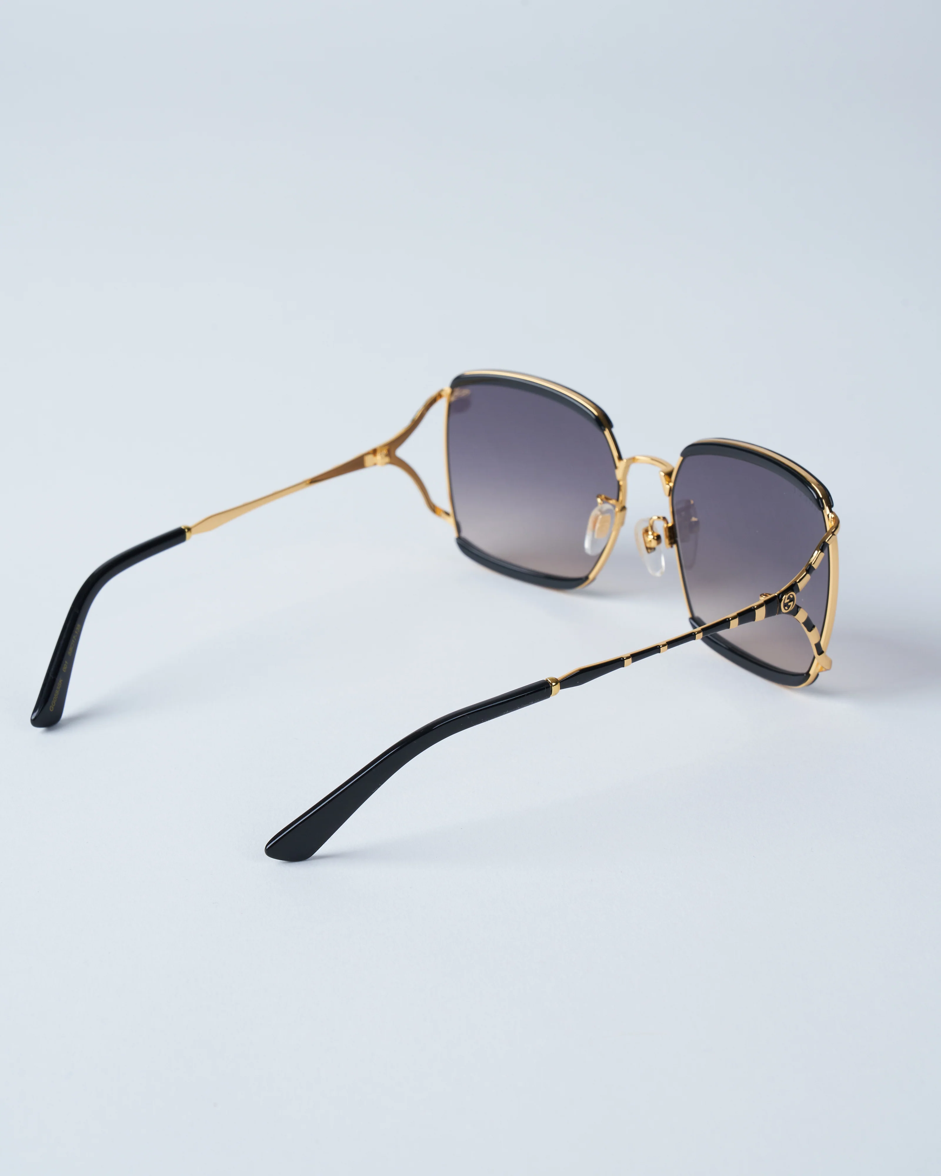 gg0593sk-001 metal sunglasses - black/grey - Image 3