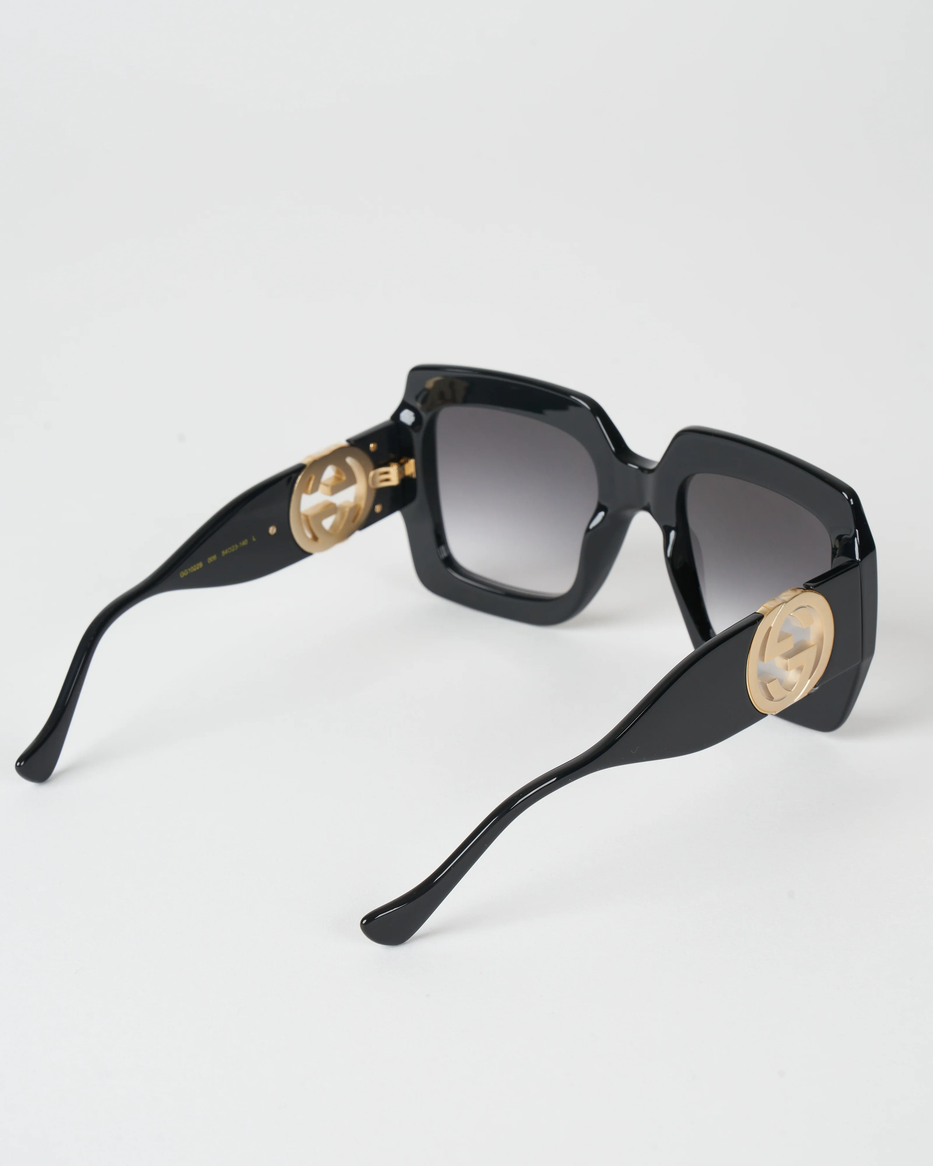 gg1022s-006 sunglasses - black acetate - Image 3