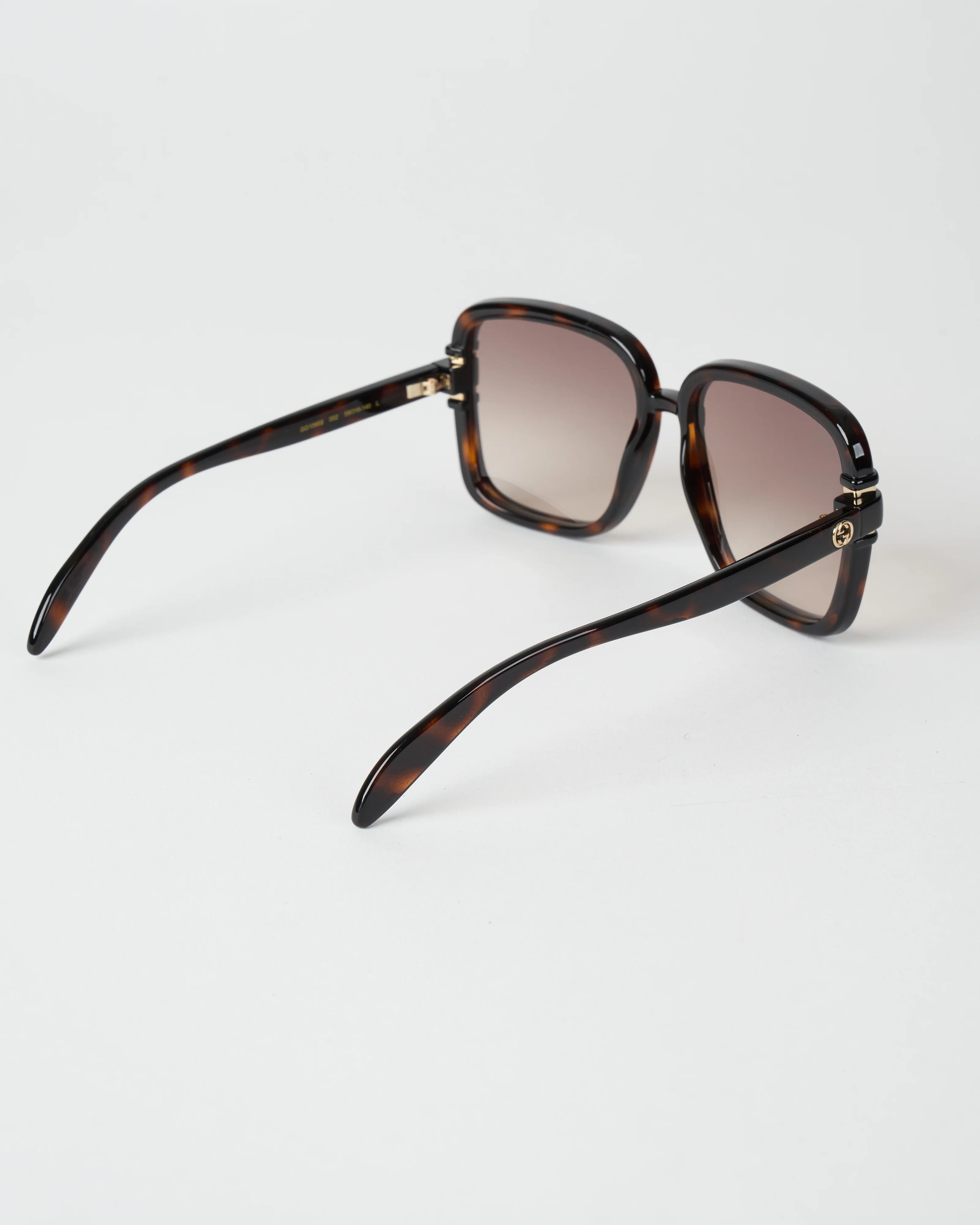 gg1066s-002 - square acetate havana brown - Image 3