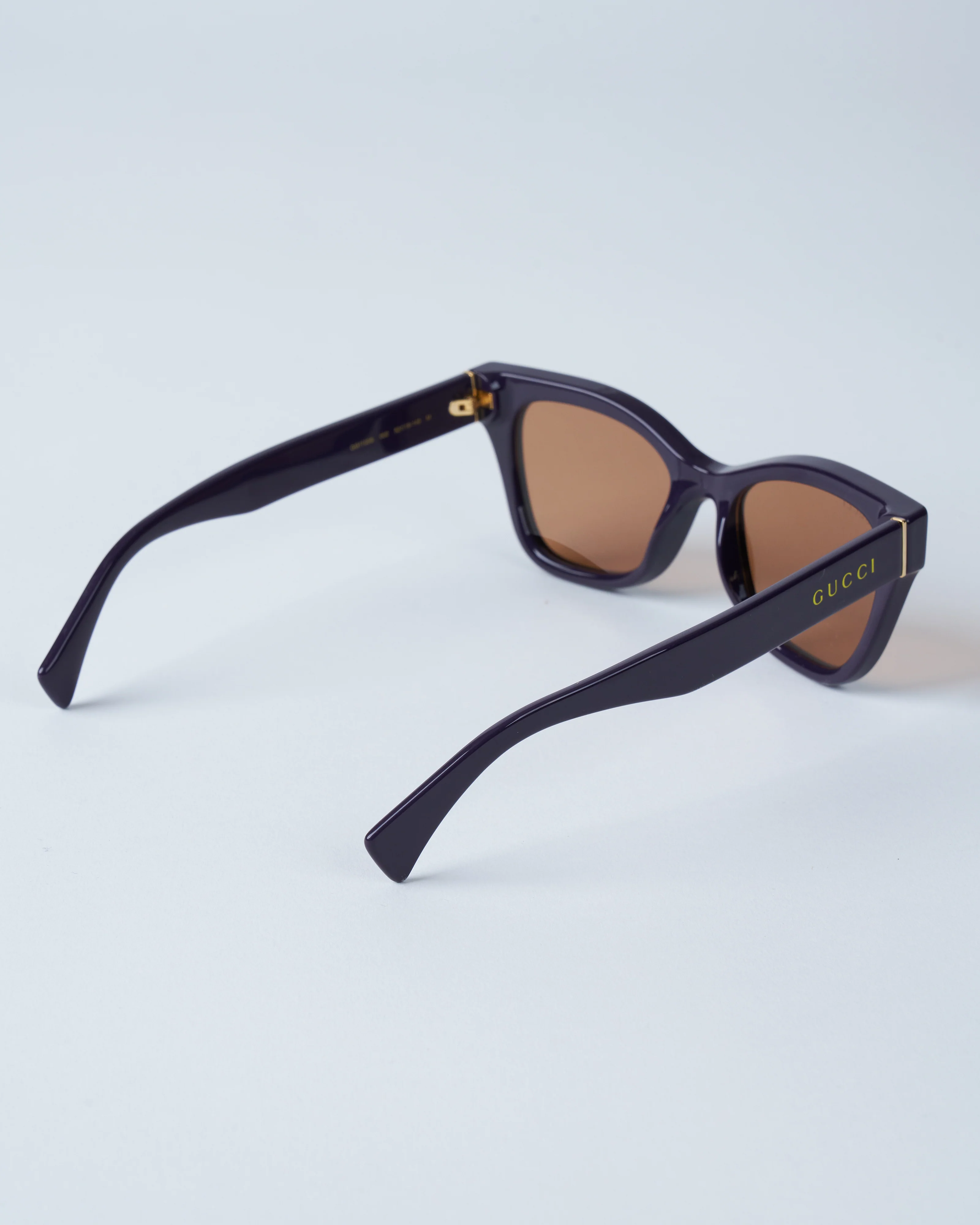 gg1133s-002 acetate sunglasses - violet/brown - Image 3