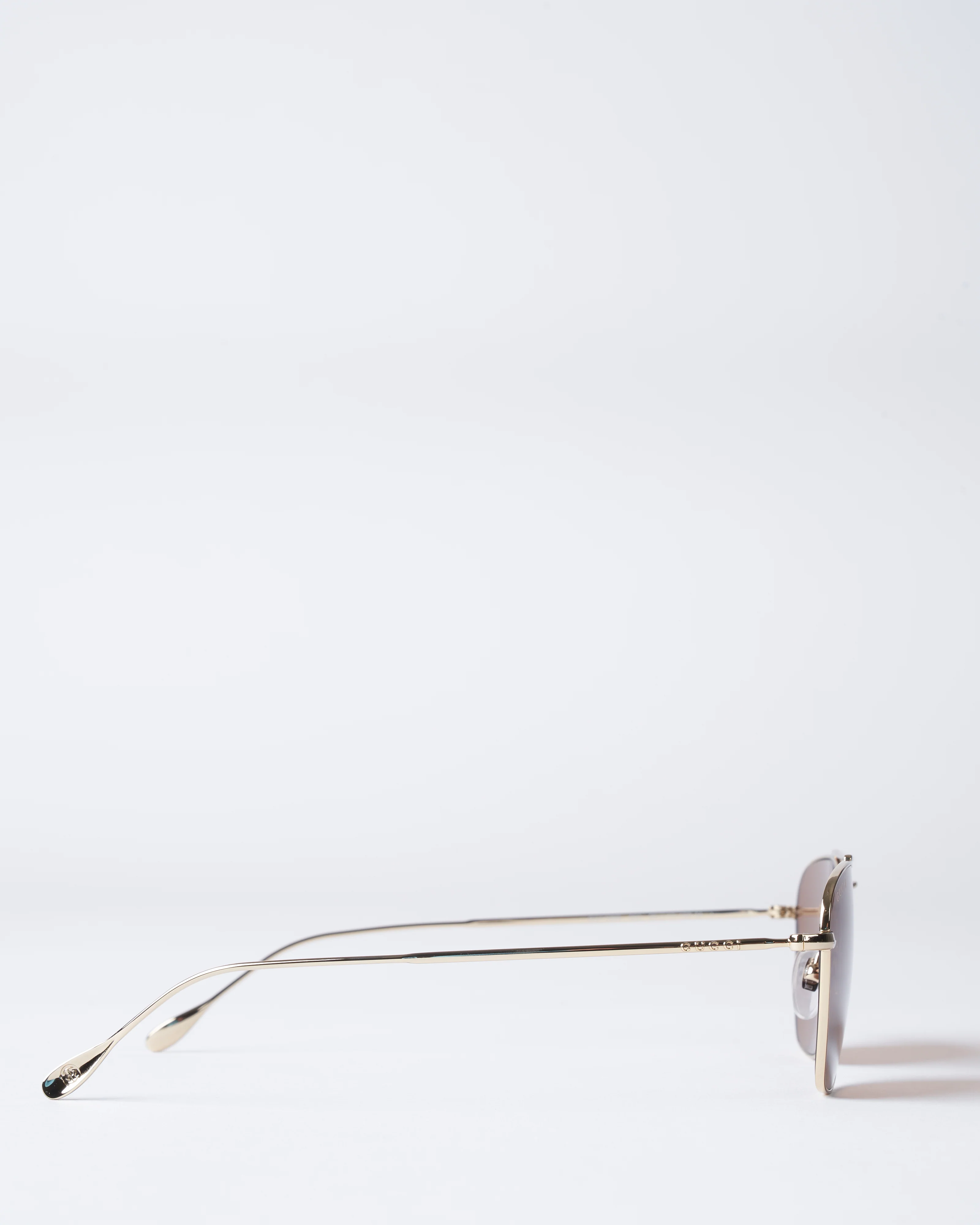 gg1183s-002 metal sunglasses - gold/brown - Image 2