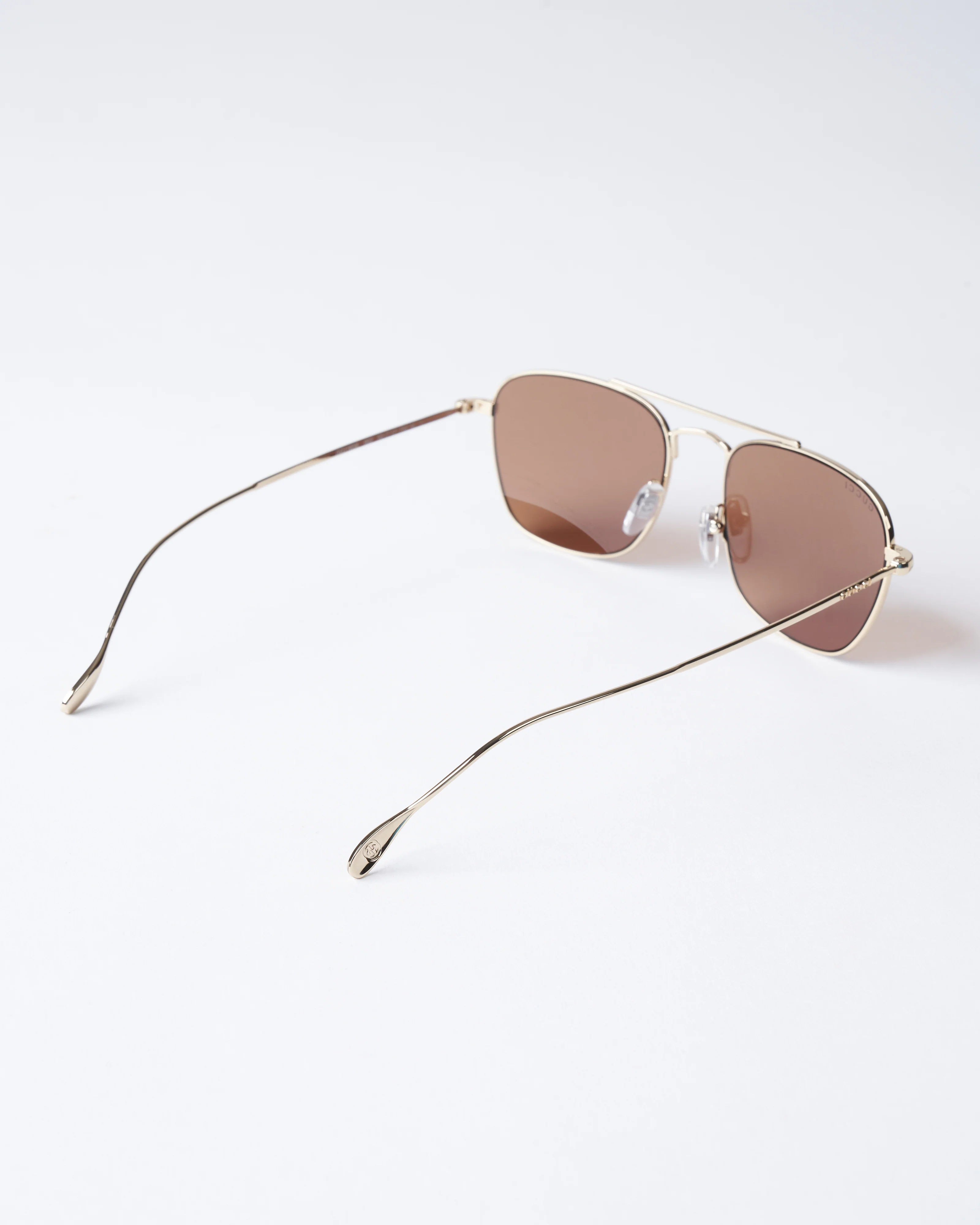 gg1183s-002 metal sunglasses - gold/brown - Image 3