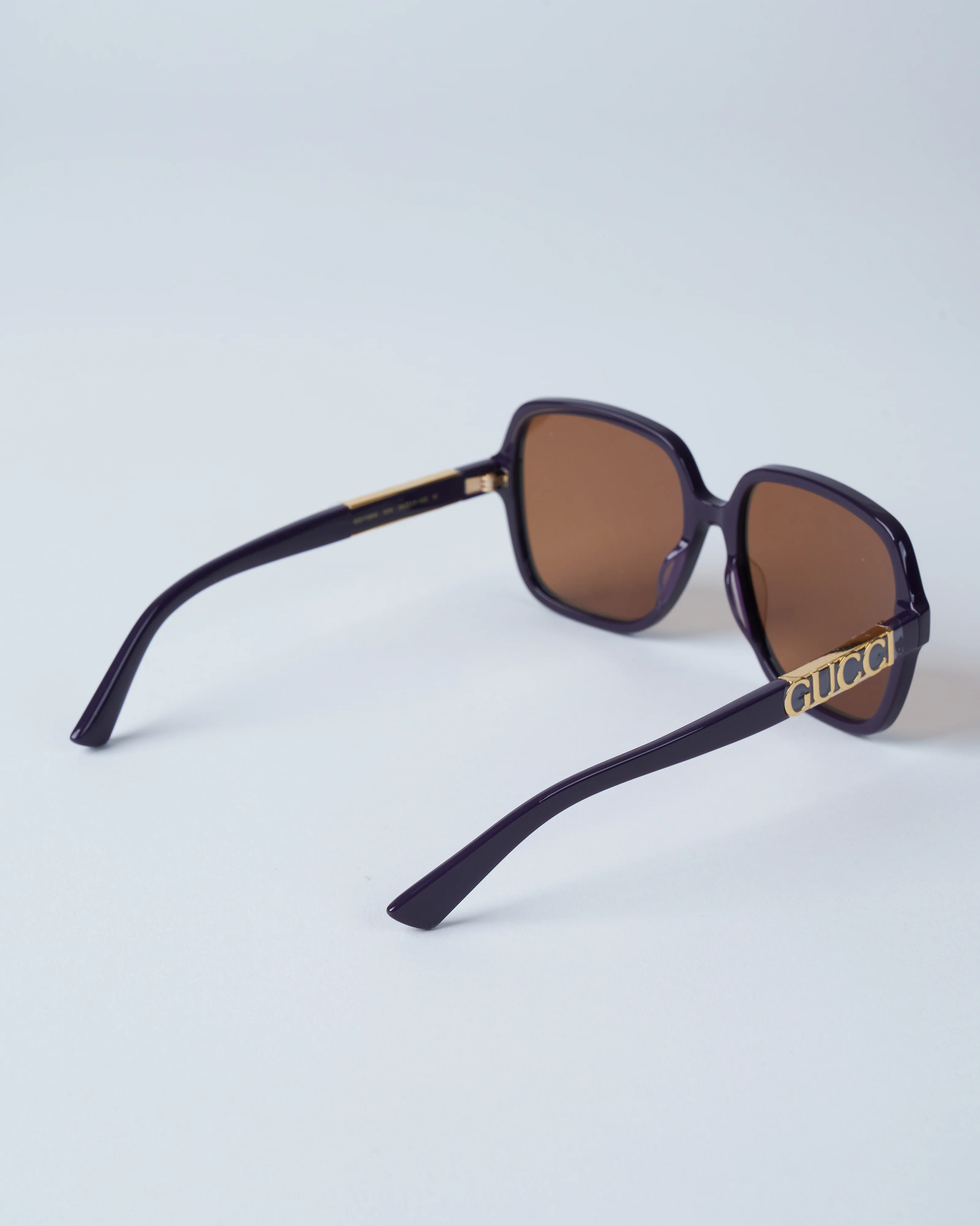gg1189s-005 acetate sunglasses - violet/brown - Image 3