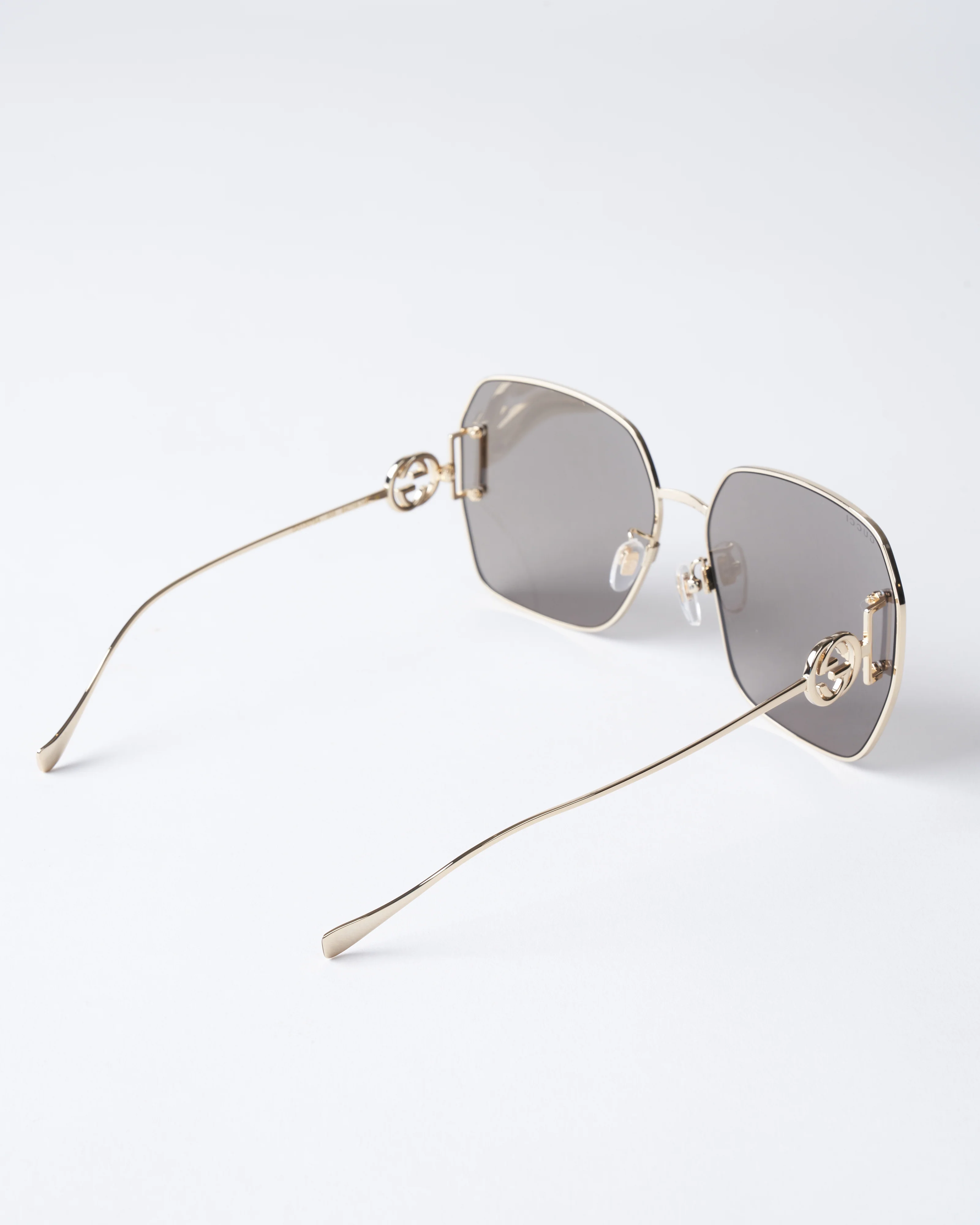 gg1207sa-005 metal sunglasses - gold/brown - Image 3