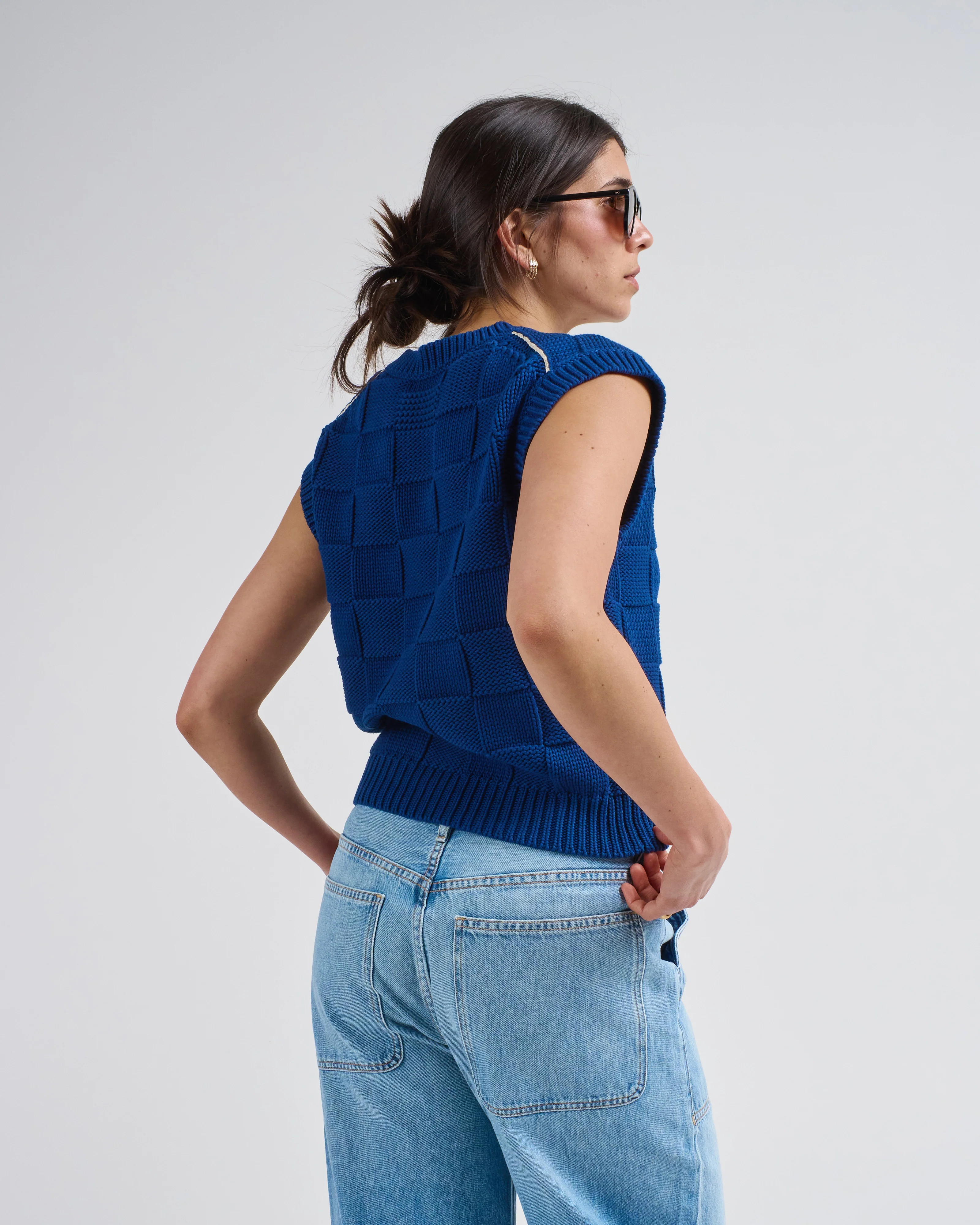 checker vest - Image 5