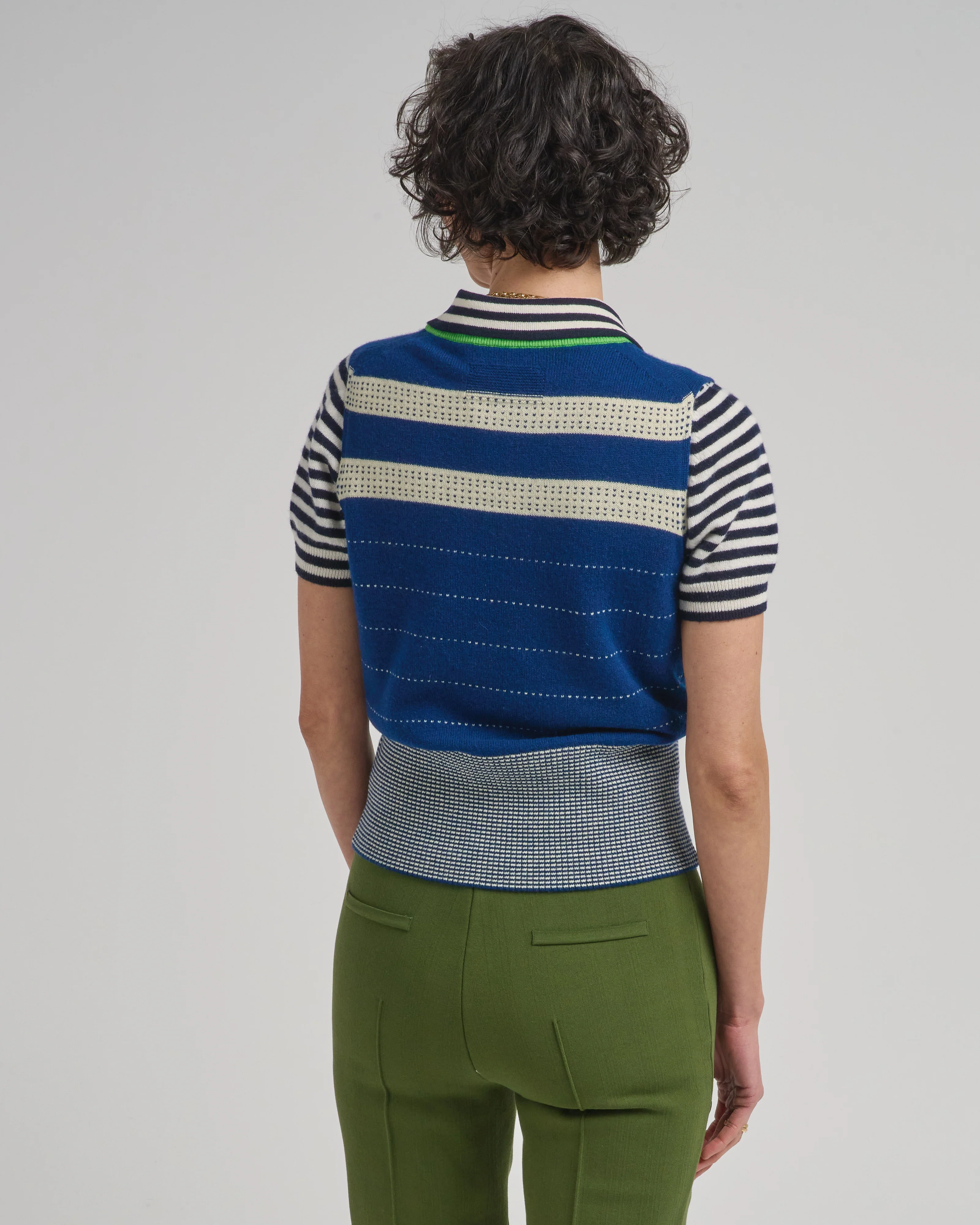 collegiate stripe vest - Image 5