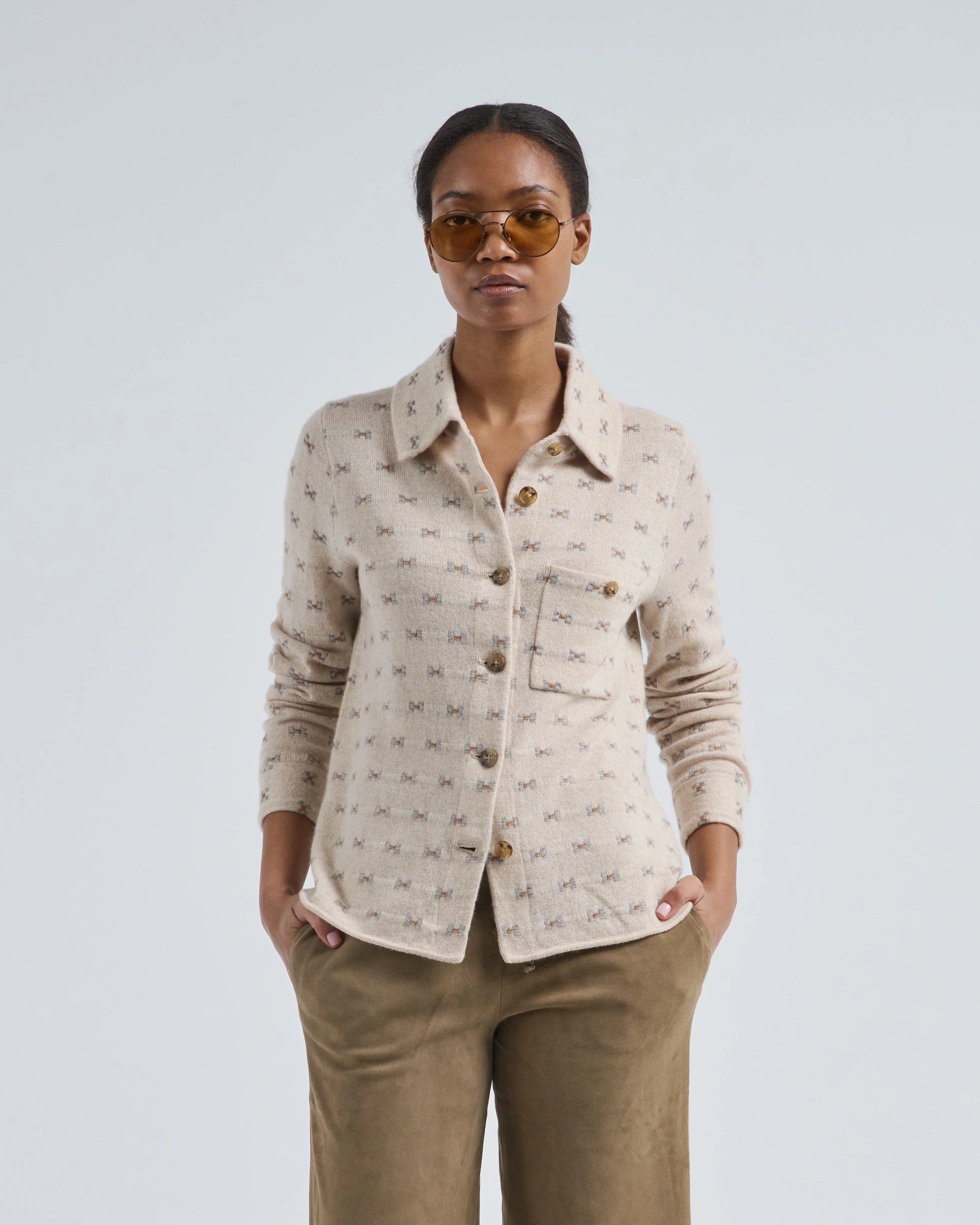 dylan tweed shirt - Image 2
